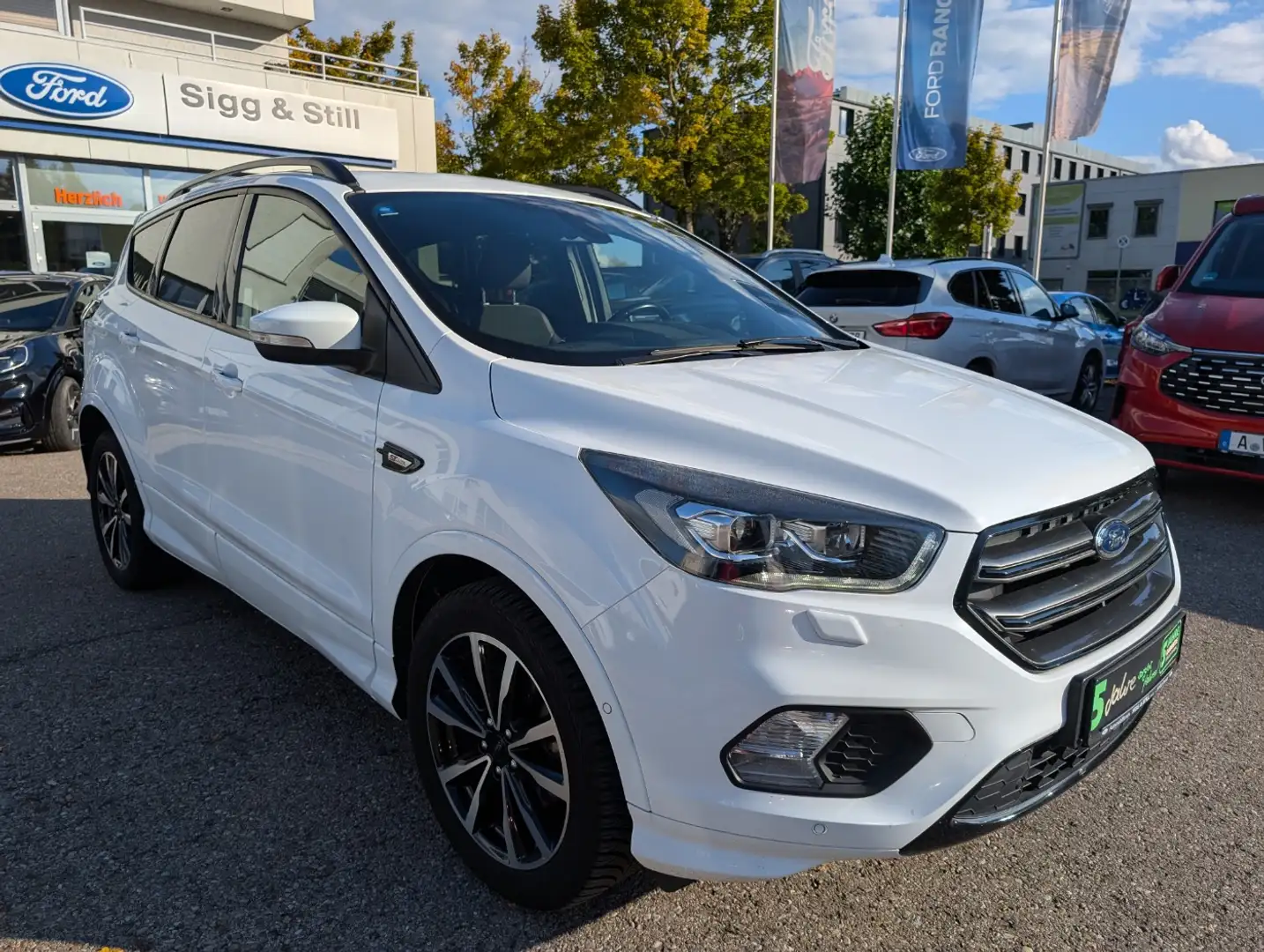 Ford Kuga 1.5 ST-Line BI-XEN*NAV*SHZ*EL-HECKKL*PARK-ASS Weiß - 2