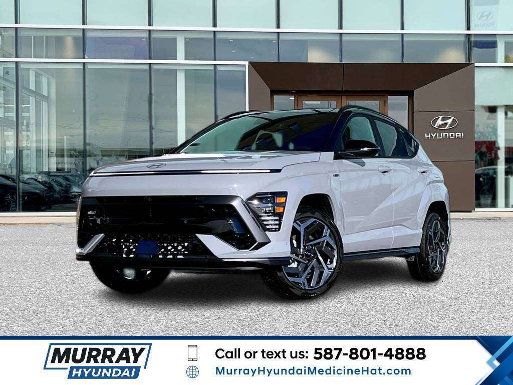 Gray (Cyber Grey w/Abyss Black Roof) 2026 Hyundai Kona SUV / Crossover  Automatic