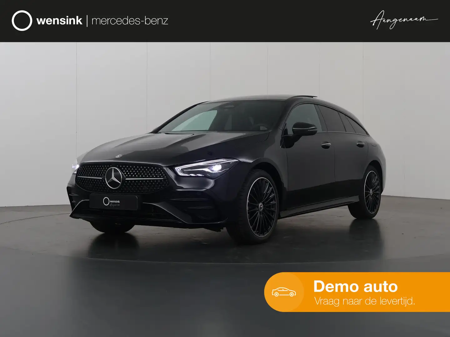 Mercedes-Benz CLA 250 Shooting Brake 250e Star Edition AMG Line Mercedes Zwart - 1