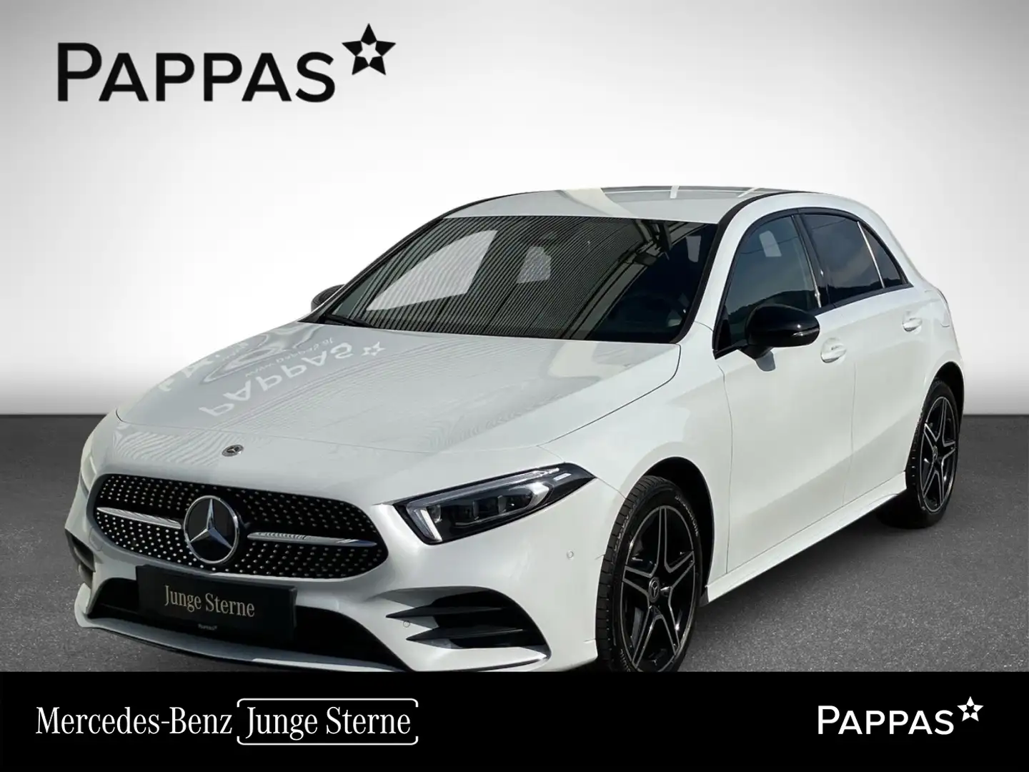 Mercedes-Benz A 250 e Kompaktlimousine AMG Line PTS SHZ Navi Weiß - 1