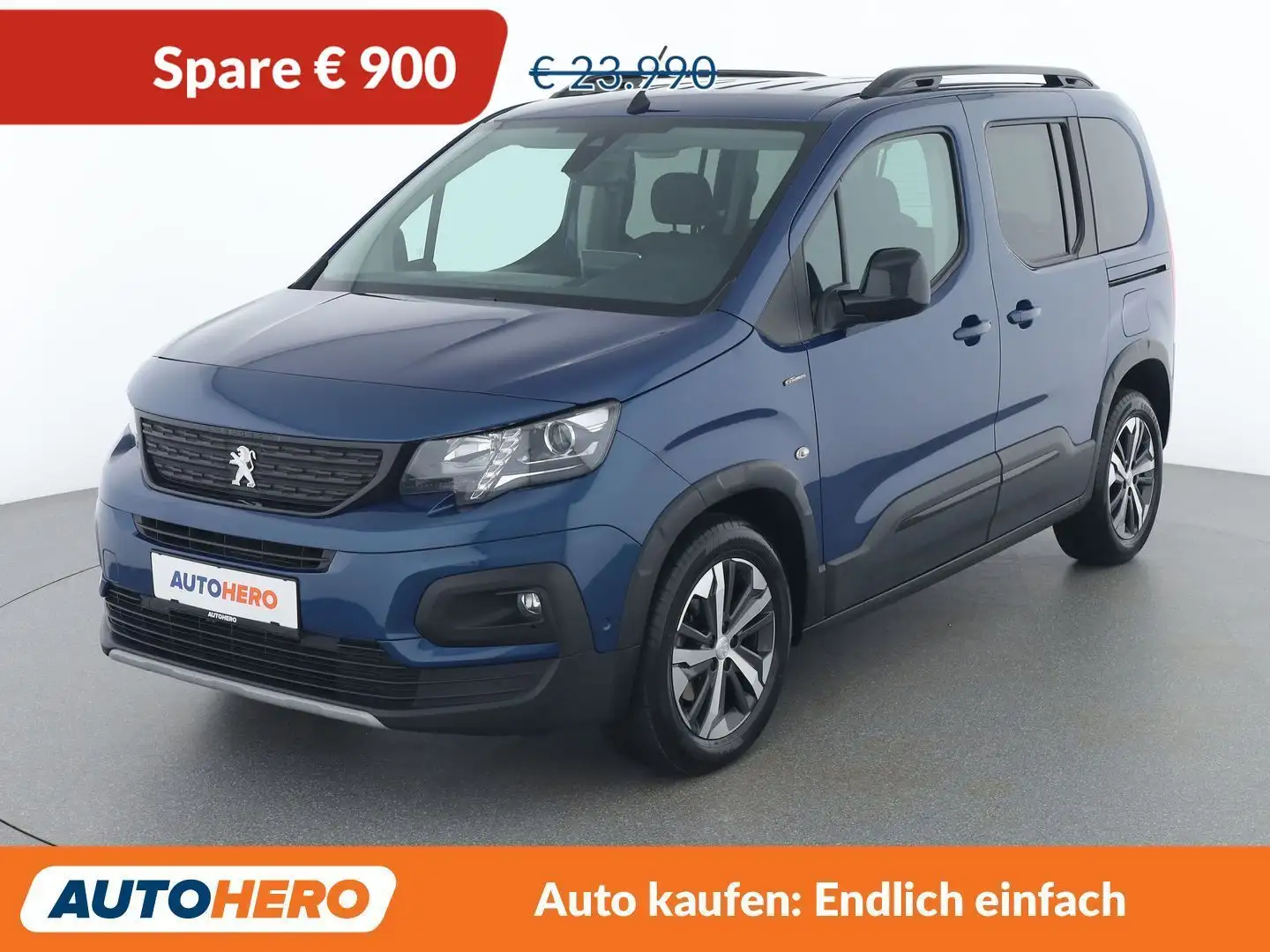 Peugeot Rifter 1.5 Blue-HDi GT-Line Blau - 1
