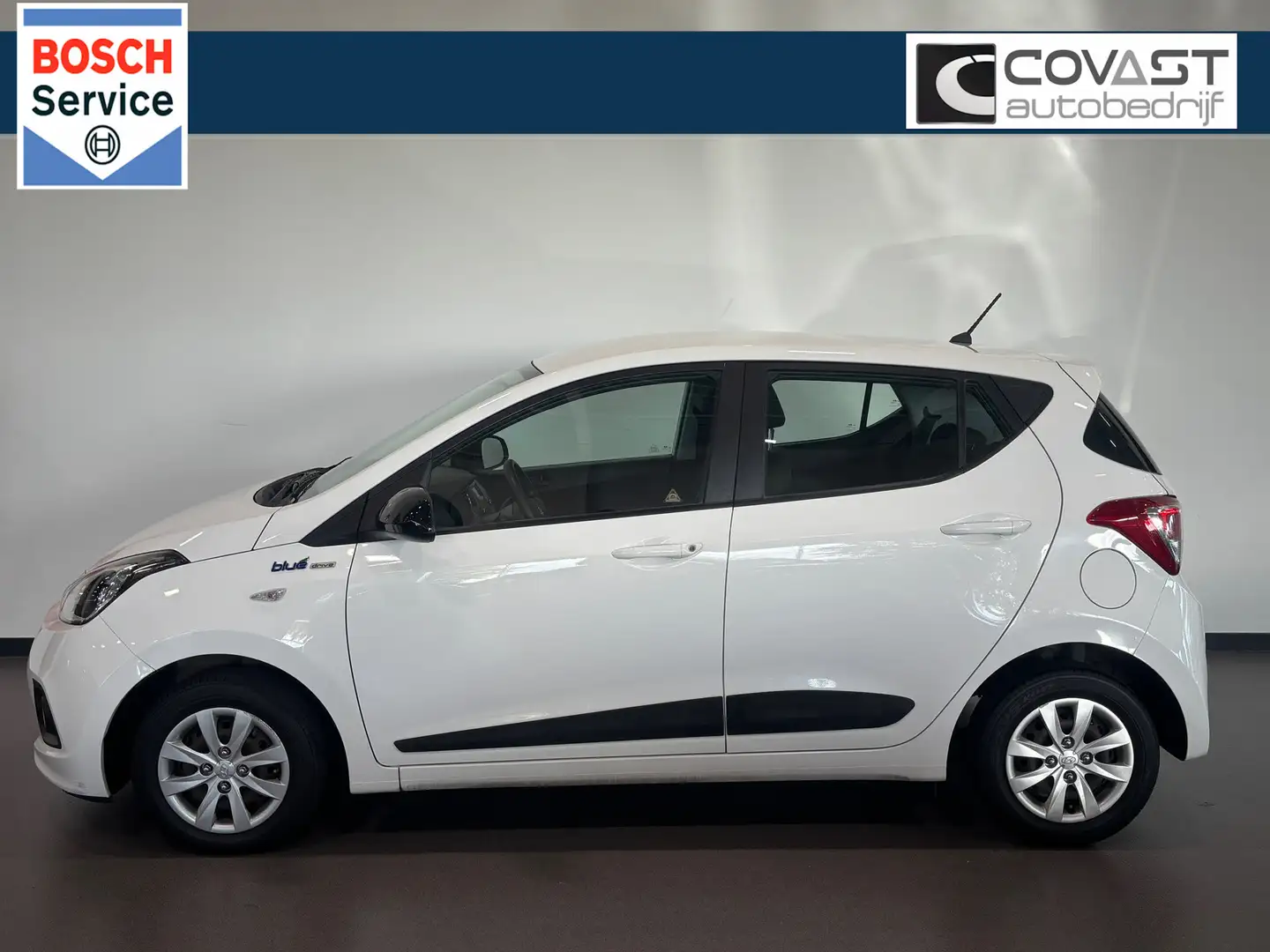Hyundai i10 1.0i i-Motion Klimaatregeling|Airco|El.Pakket|NAP Wit - 2