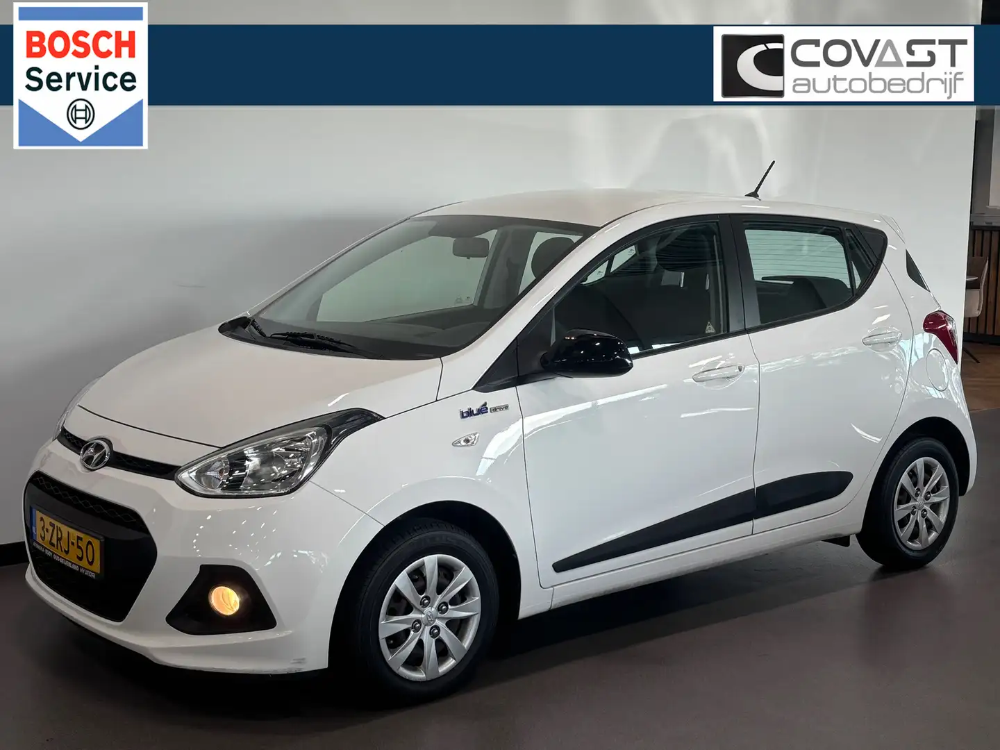 Hyundai i10 1.0i i-Motion Klimaatregeling|Airco|El.Pakket|NAP Wit - 1