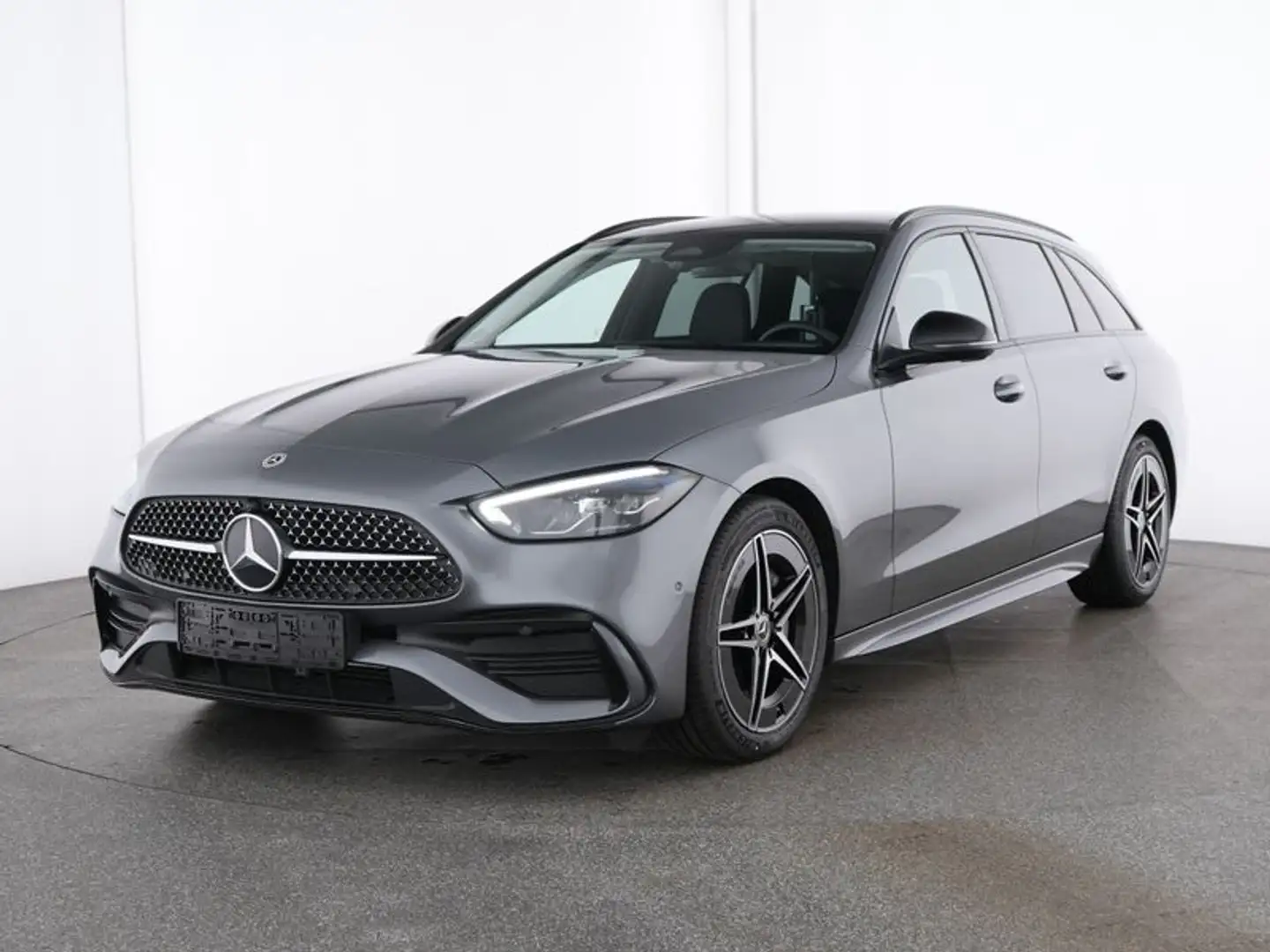 Mercedes-Benz C 200 T AMG/Night/LED/Panorama-SD/Memory-P./AHK/ Grijs - 1