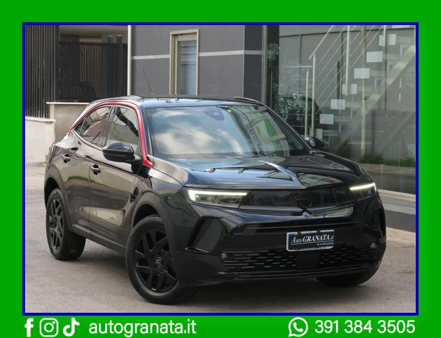 Opel Mokka 1.5 d 110cv GS Line Navi/Cruise/Camera/Fari LED Nero - 2