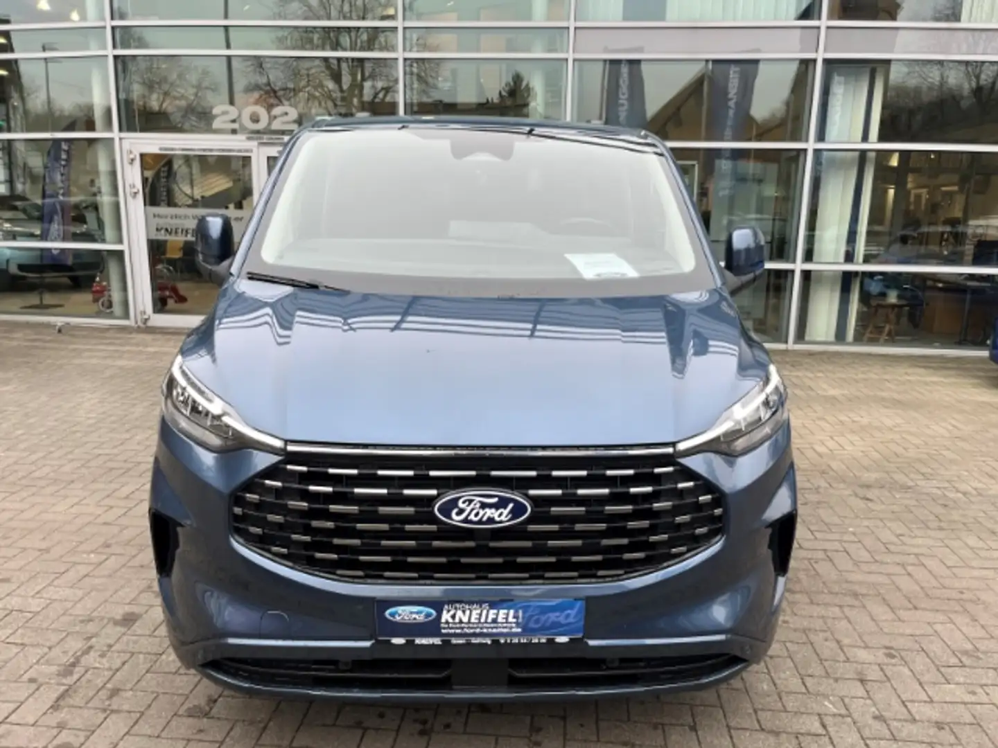 Ford Tourneo Custom Bus 320 L2 Titanium FWD Rückfahrkam. Winterpaket Blau - 2