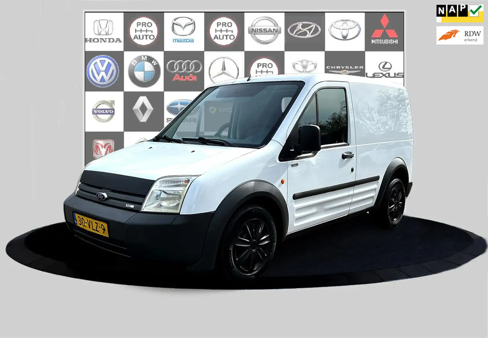 Ford Transit Connect T200S 1.8 TDCi airco rijd nog heel goed - 1