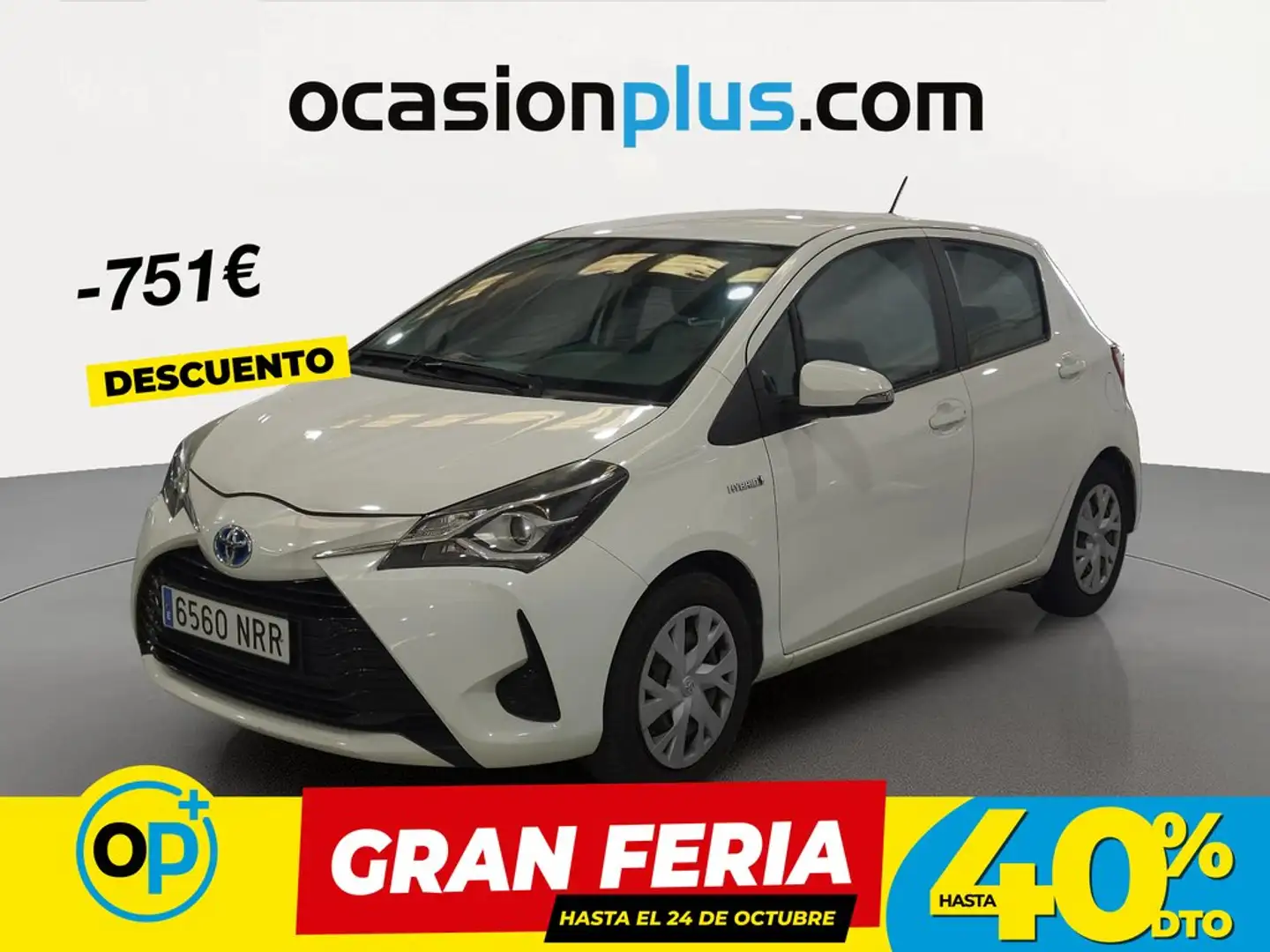 Toyota Yaris HSD 1.5 Active Blanco - 1
