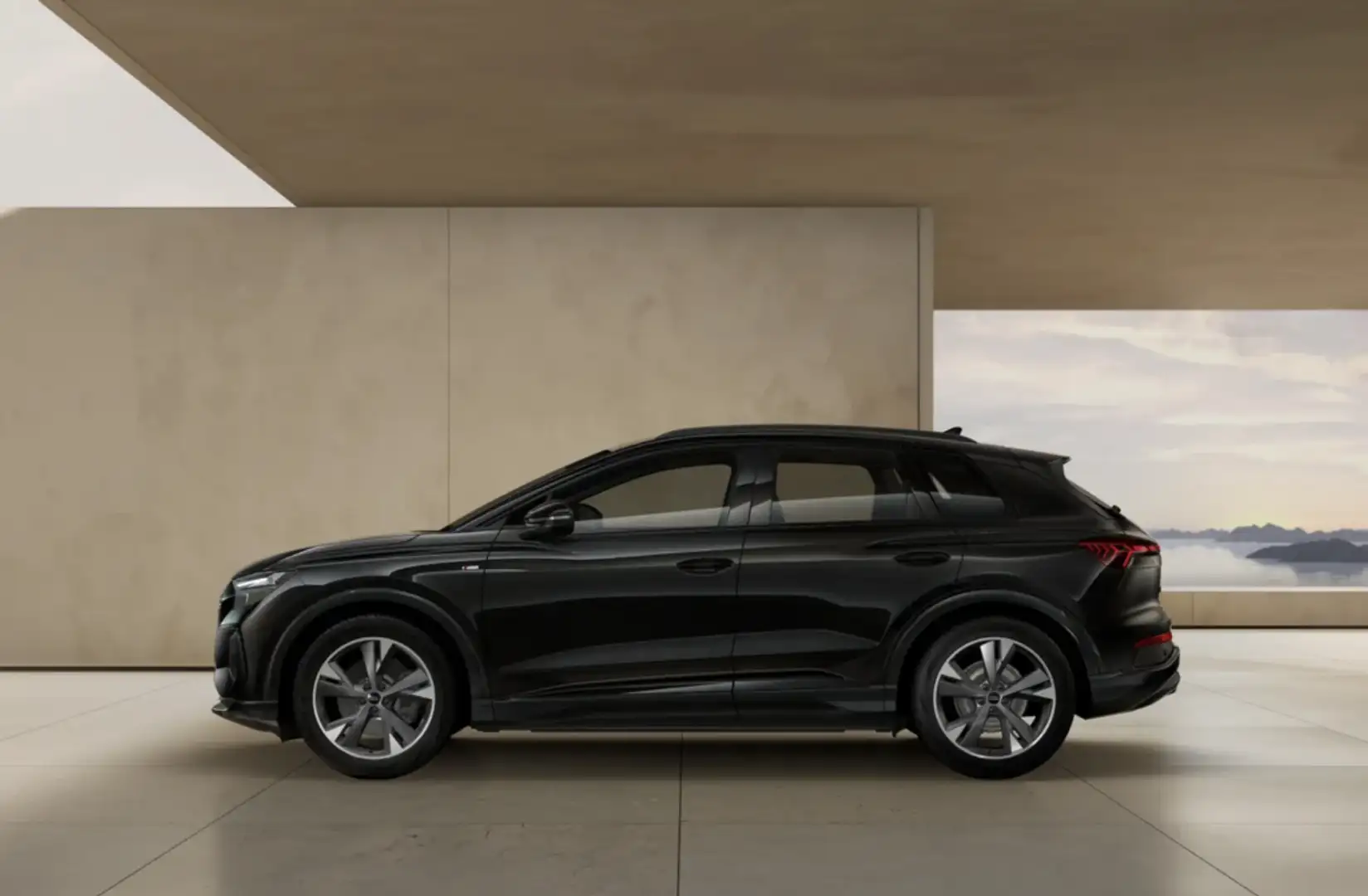 Audi Q4 e-tron 45 Genuine edition 210kW 82KWh Schwarz - 2
