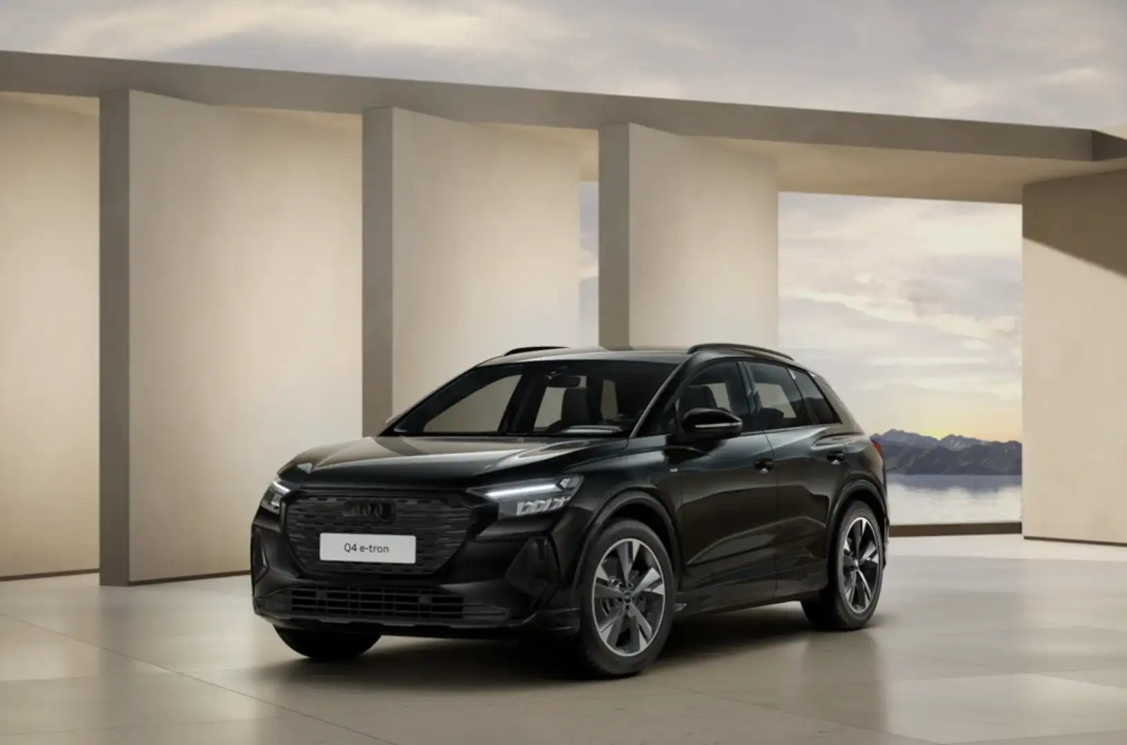 Audi Q4 e-tron 45 Genuine edition 210kW 82KWh Schwarz - 1