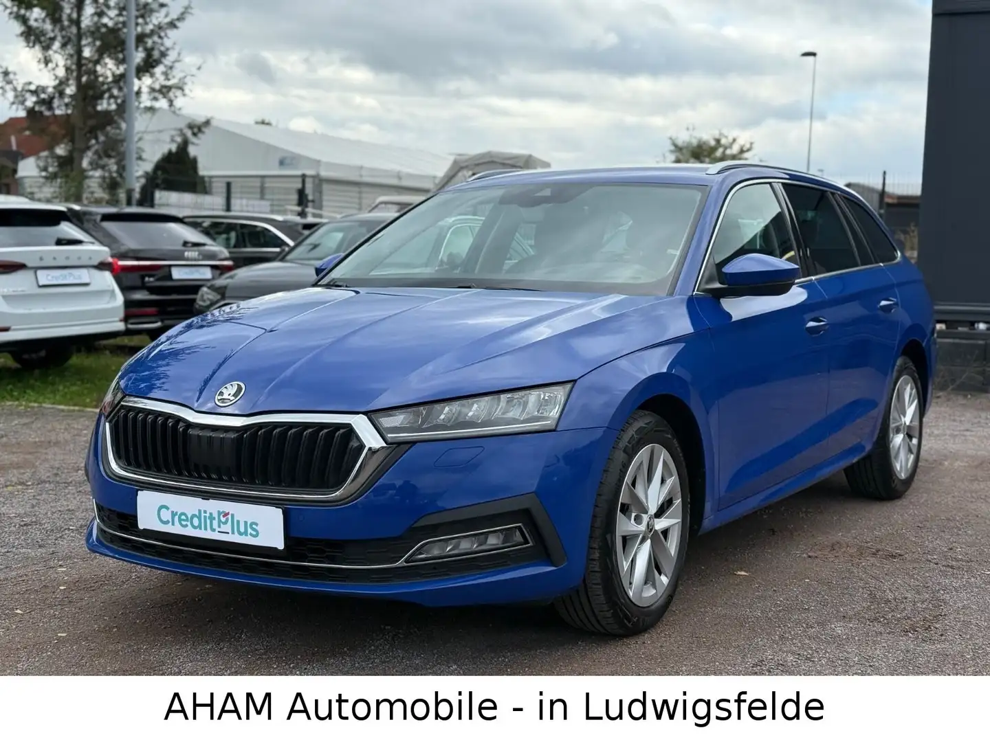 Skoda Octavia Combi Style|ACC|TWA|HUD|LENKRADHZ|MEM| Bleu - 1