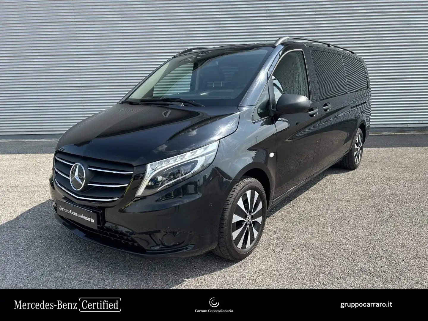 Mercedes-Benz Vito 124 cdi extralong 4x4 tourer select auto my20 Nero - 1
