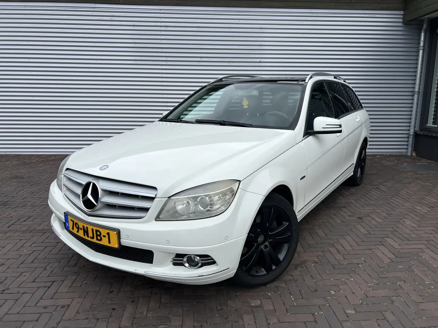 Mercedes-Benz C 220 Estate CDI BlueEFFICIENCY PANORAMADAK Weiß - 1