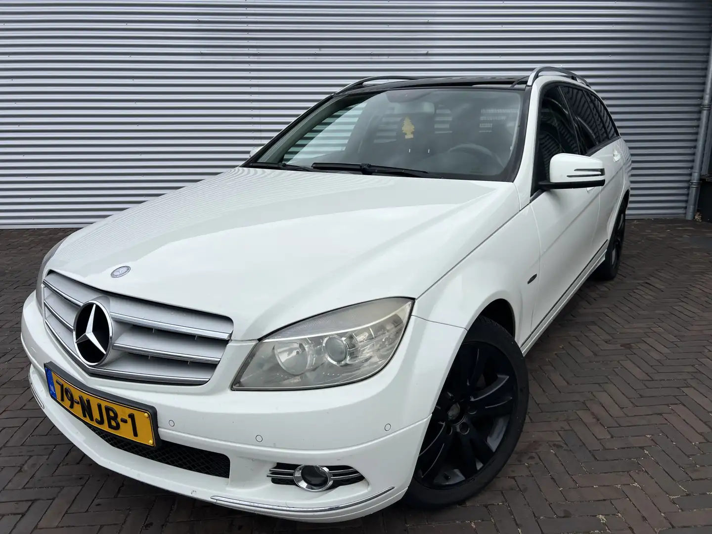 Mercedes-Benz C 220 Estate CDI BlueEFFICIENCY PANORAMADAK Weiß - 2