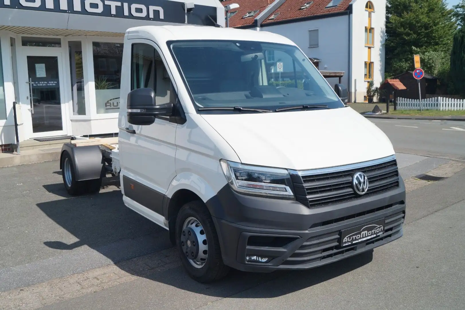Volkswagen Crafter Fahrgestell*LED*Leder*Navi*Klima*SHZ*DSG Weiß - 2