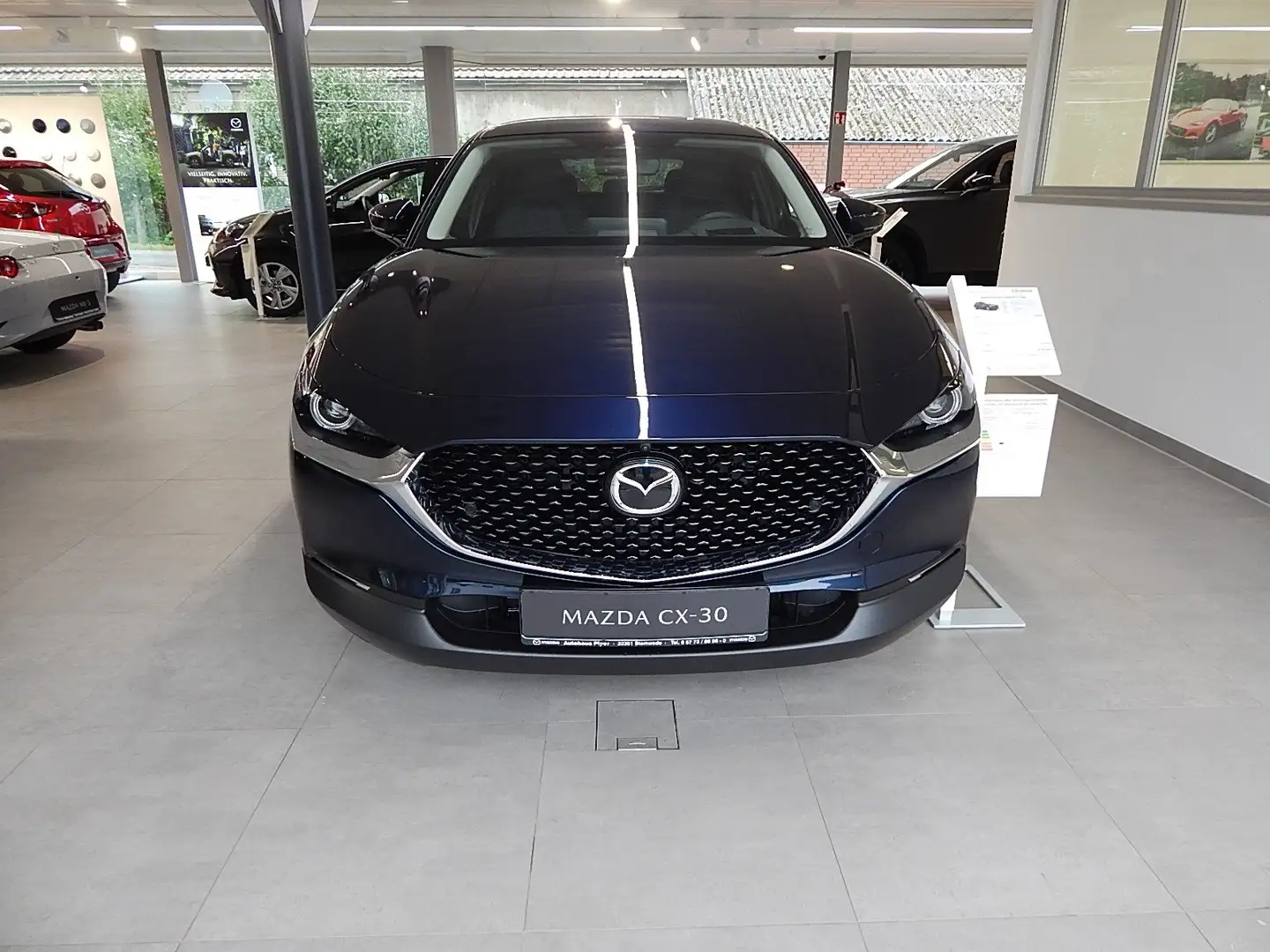 Mazda CX-30 2.0L e-SKYACTIV X 186ps 6AT FWD Exclusive-line Bleu - 2