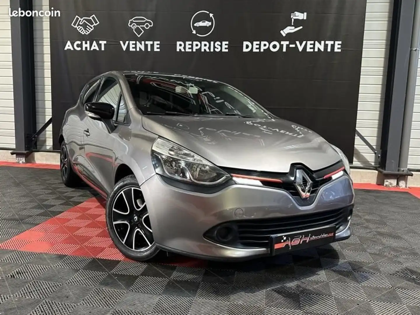 Renault Clio 4 IV 1.2 16v 75 cv Expression 1ère main Gris - 2