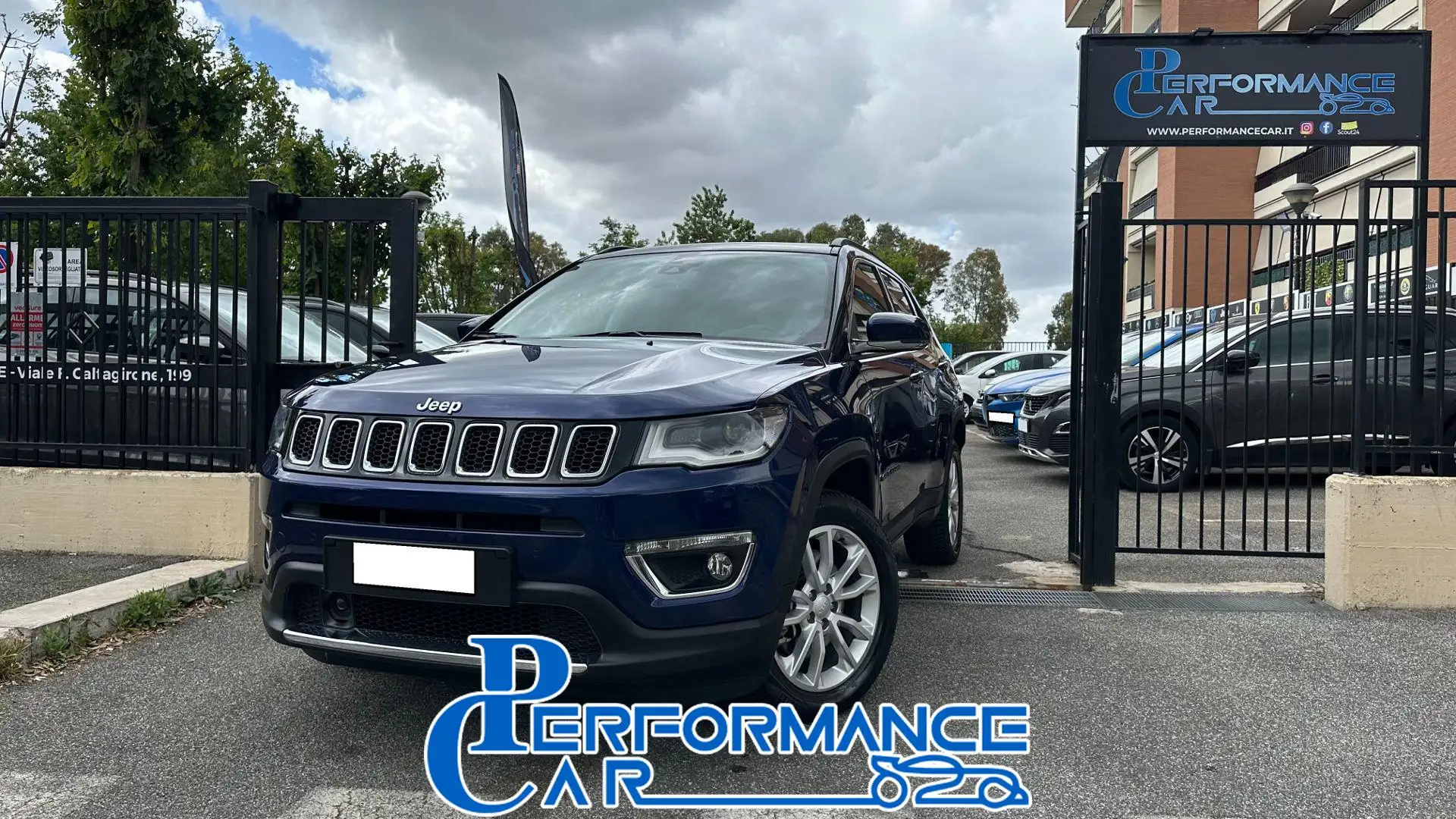 Jeep Compass 1.3T4 190CV PHEV AT6 4xe LIMITED*24M.G.*TETTO* Grijs - 1