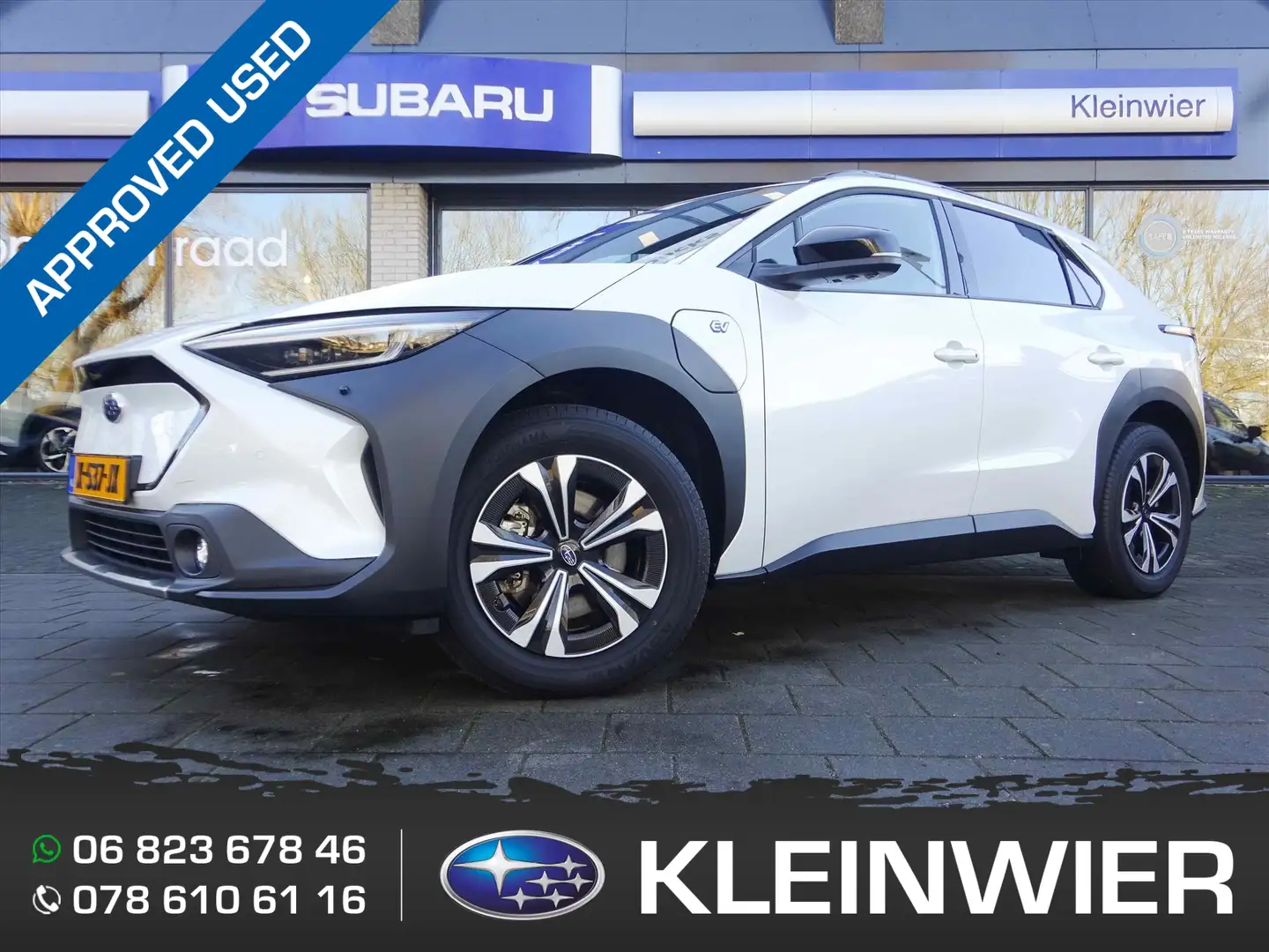 Subaru Solterra 71,4 kWh 218pk AWD | NAP | 1e eigenaar | 8 jaar fa Wit - 1