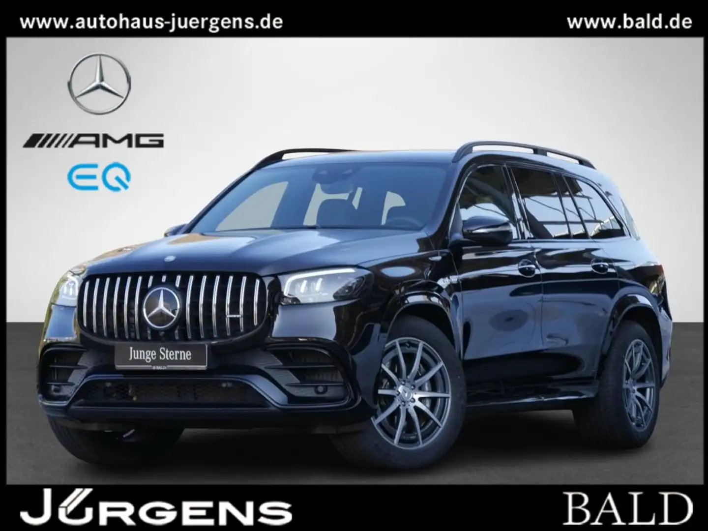 Mercedes-Benz GLS 63 AMG 4M+ ILS/Pano/AHK/Burm/Memo/Night/21" Noir - 1