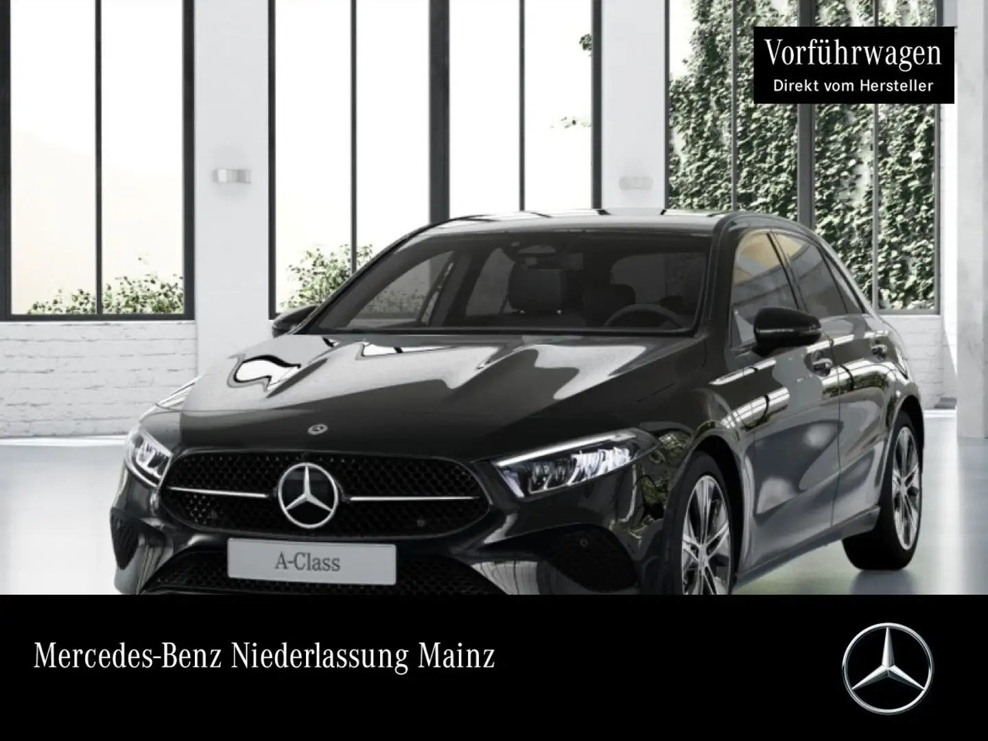 Mercedes-Benz A 180 PROGRESSIVE+NIGHT+AHK+LED+KAMERA+TOTW+7G Schwarz - 1