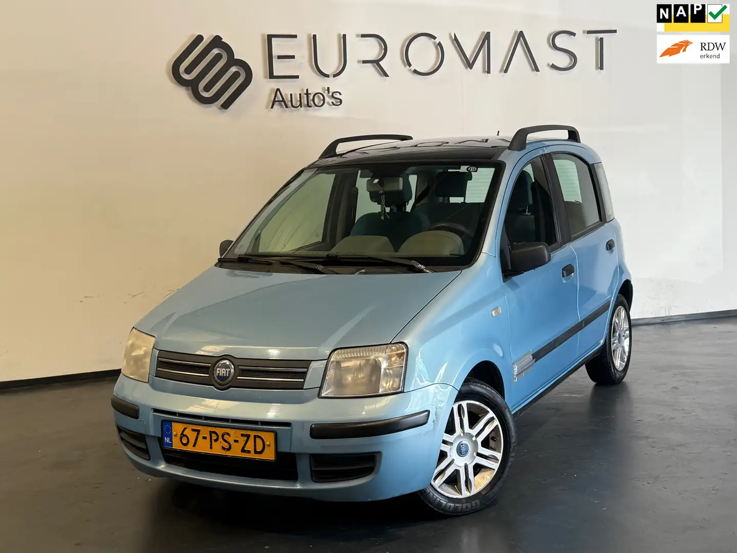 Fiat Panda 1.2 Emotion Airco Elektrische Ramen Nieuwe Apk plava - 1