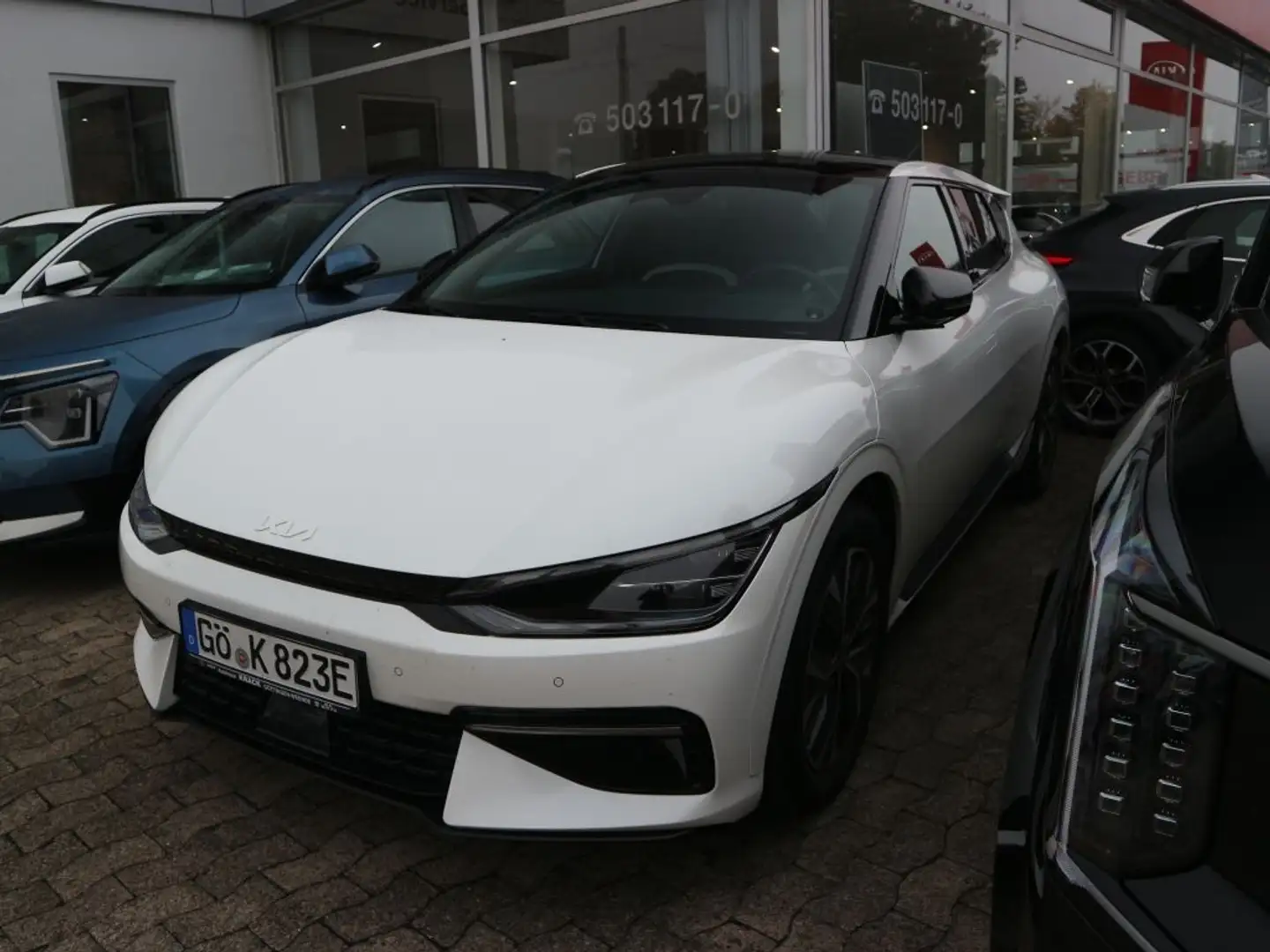 Kia EV6 77,4-kWh AWD GT-line Weiß - 2
