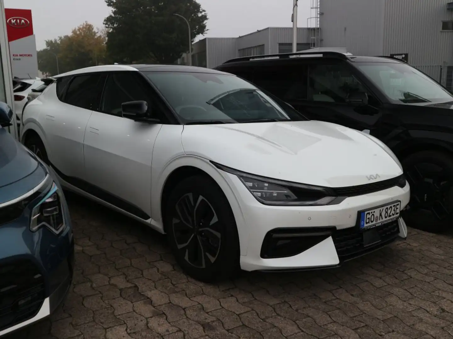 Kia EV6 77,4-kWh AWD GT-line Weiß - 1