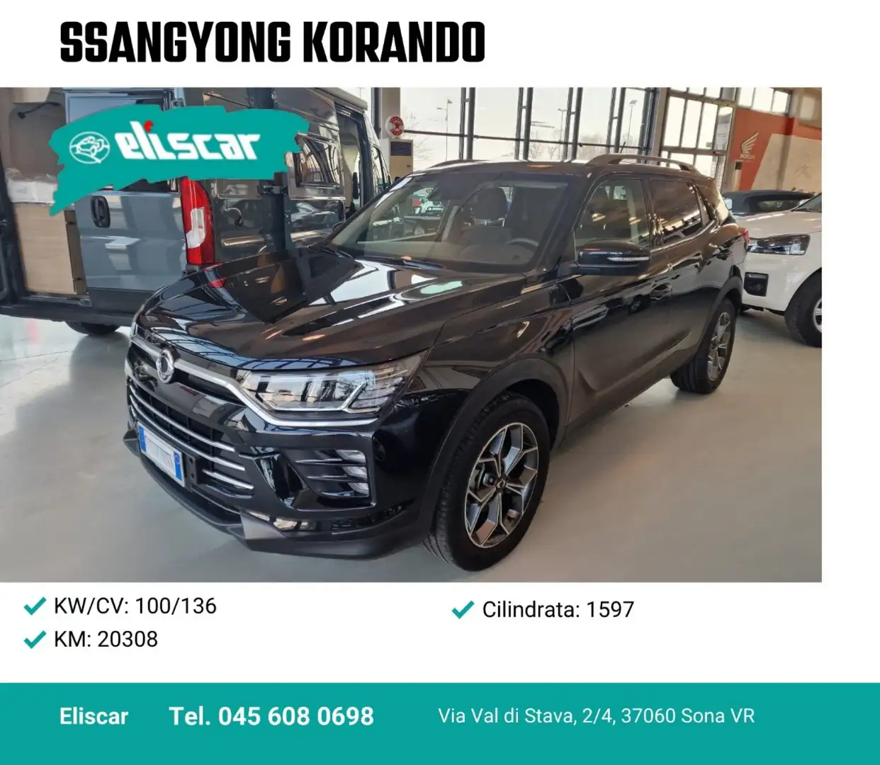 SsangYong Korando 1.6 Diesel 2WD Dream Negro - 1