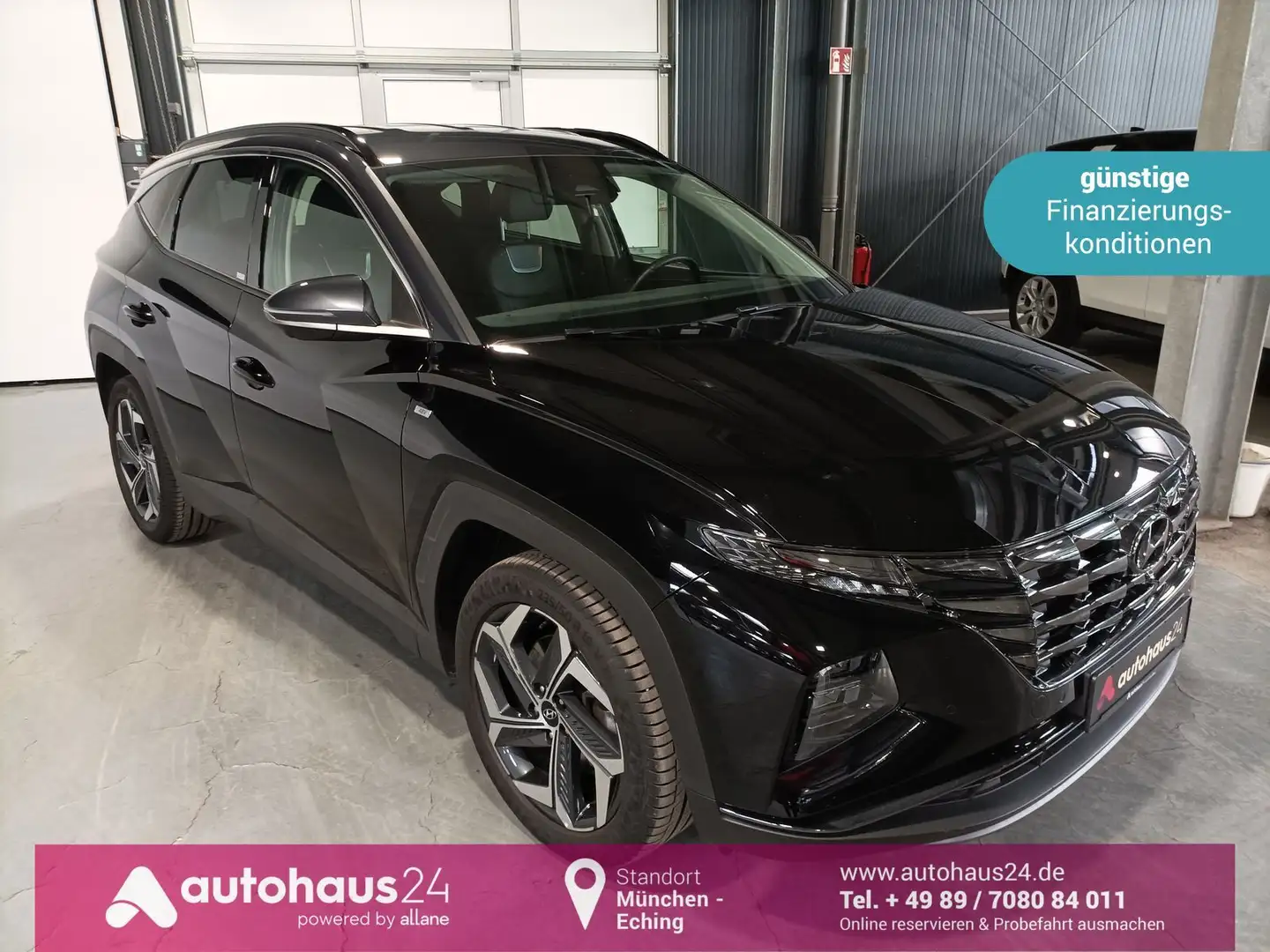 Hyundai TUCSON 1.6 T-GDI Prime  LED|Navi|Leder|ACC|PDC Schwarz - 1
