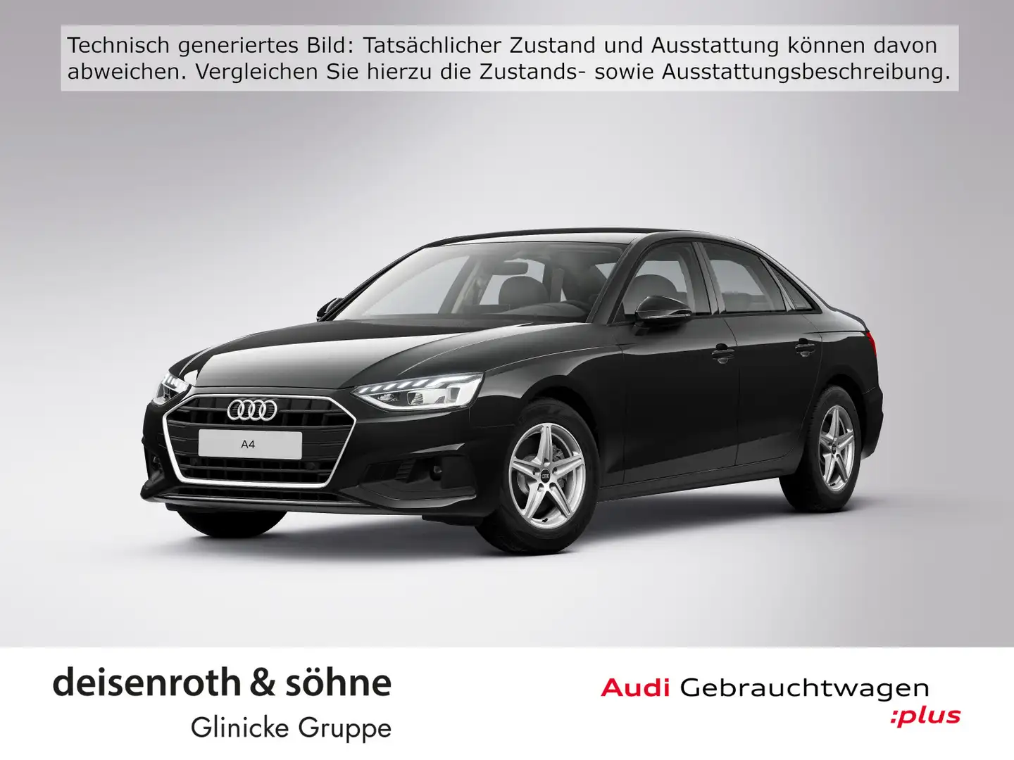 Audi A4 35 TFSI LED/Nav/Business/Sport/SHZ Schwarz - 1