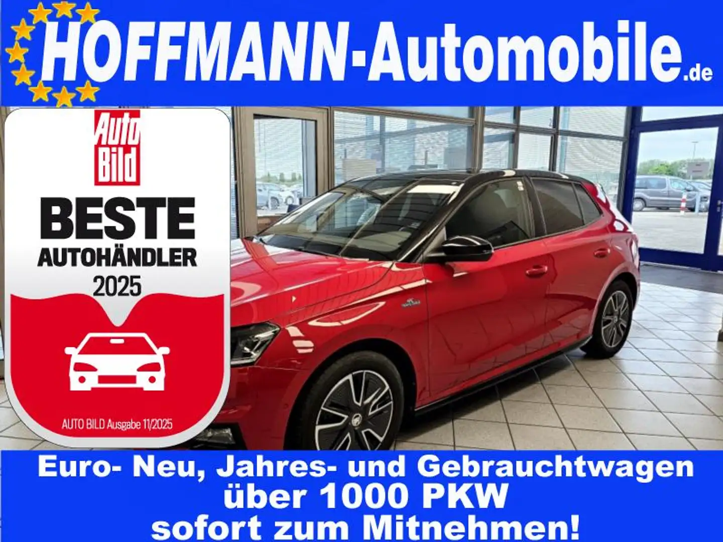 Skoda Fabia Monte Carlo schw.Dach,Parkassi+Kamera,LED Piros - 1