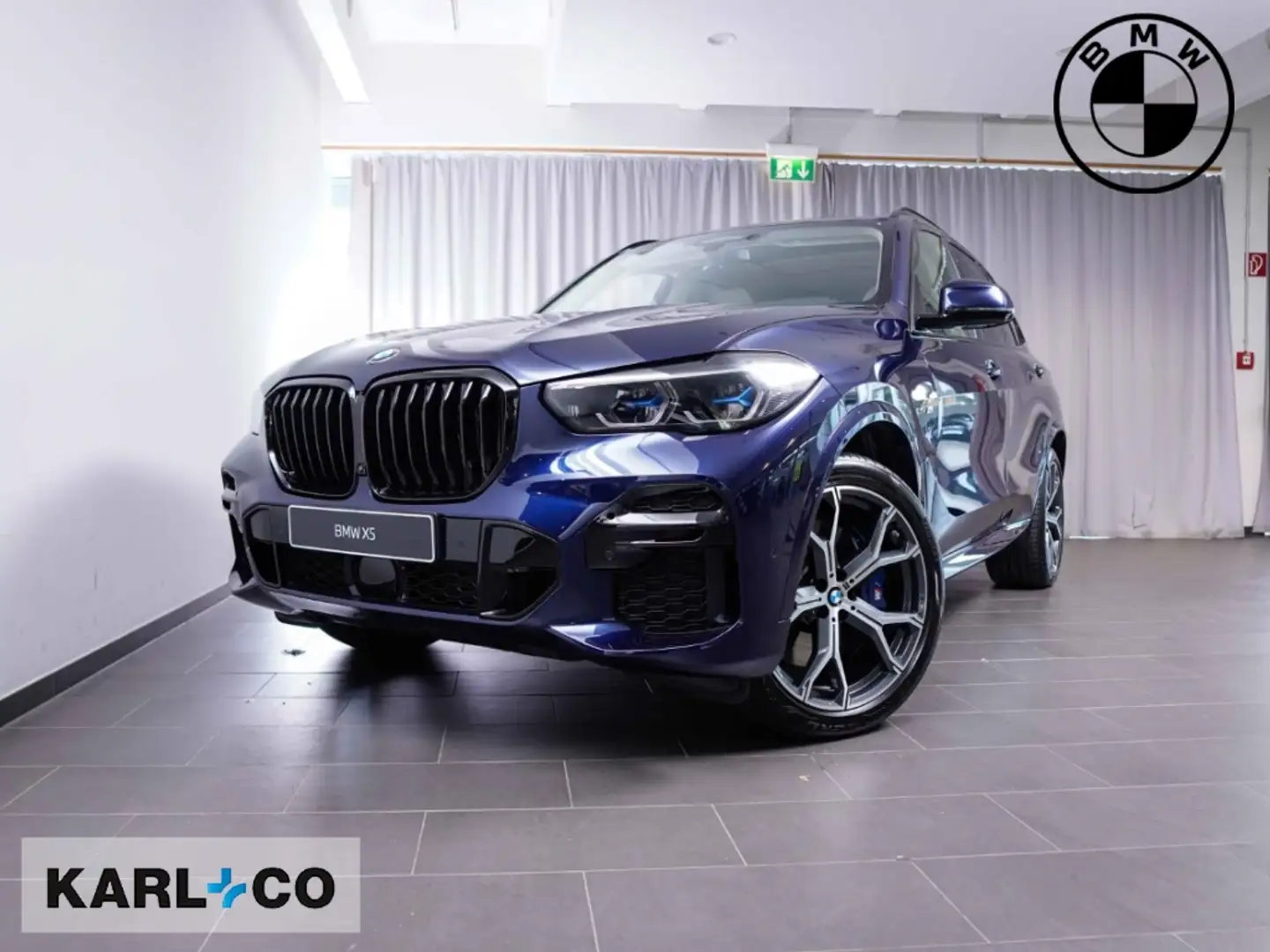 BMW X5 M50i Laserlicht Bowers & Wilkins HUD Driv.Ass.Prof Bleu - 1