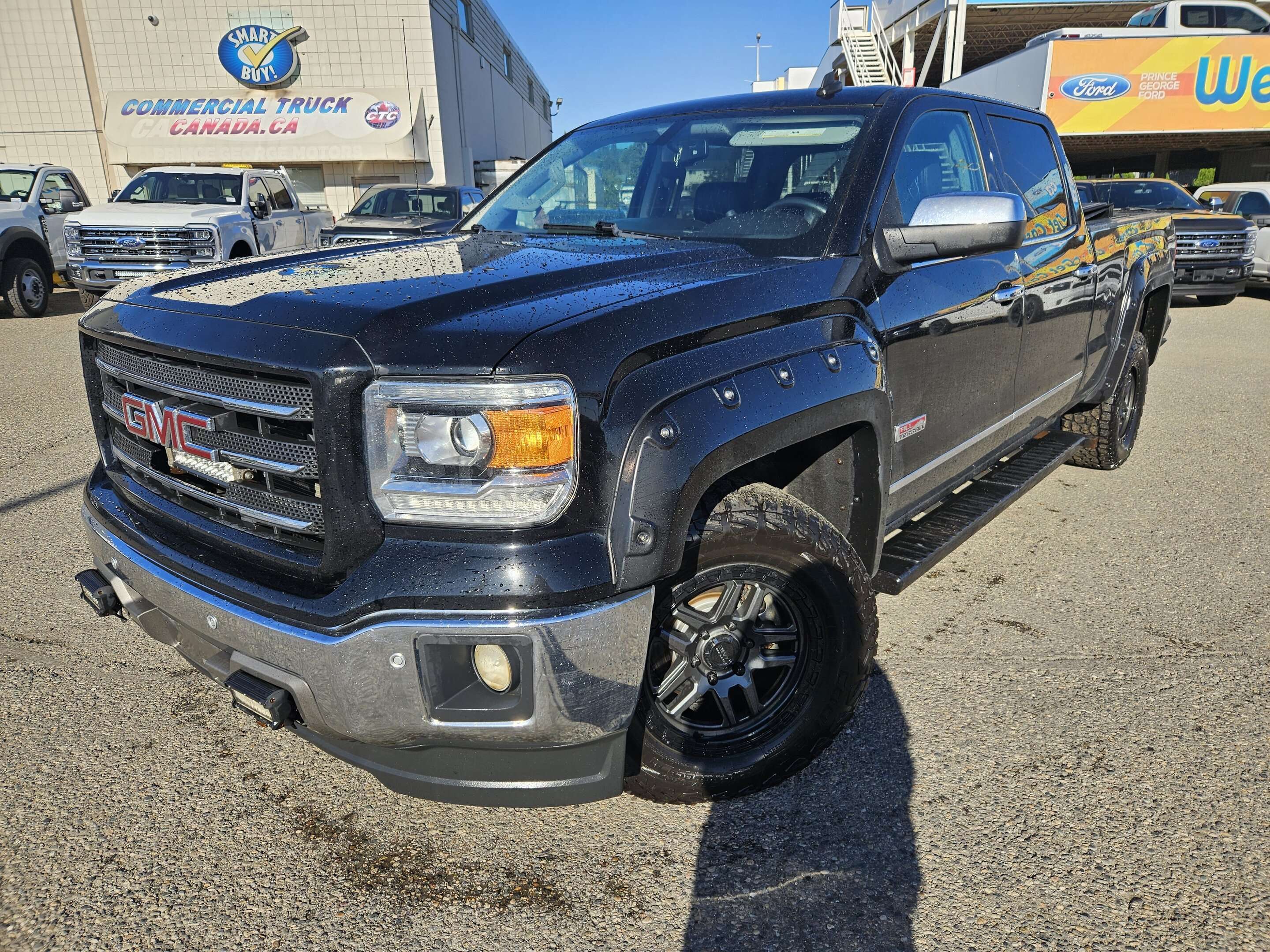 Black 2014 GMC Sierra 1500 Pickup Truck Four-Wheel Drive 6-Speed Automatic