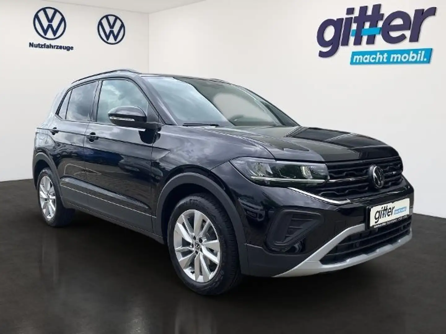 Volkswagen T-Cross 1.0 TSI 85 kW Goal KLIMA NAVI ALU AHK abnehmbar Schwarz - 2