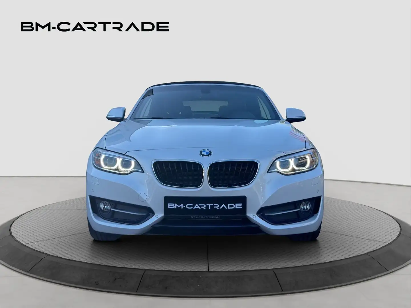 BMW 218 2er Sport line/LEDER/TOP Weiß - 2