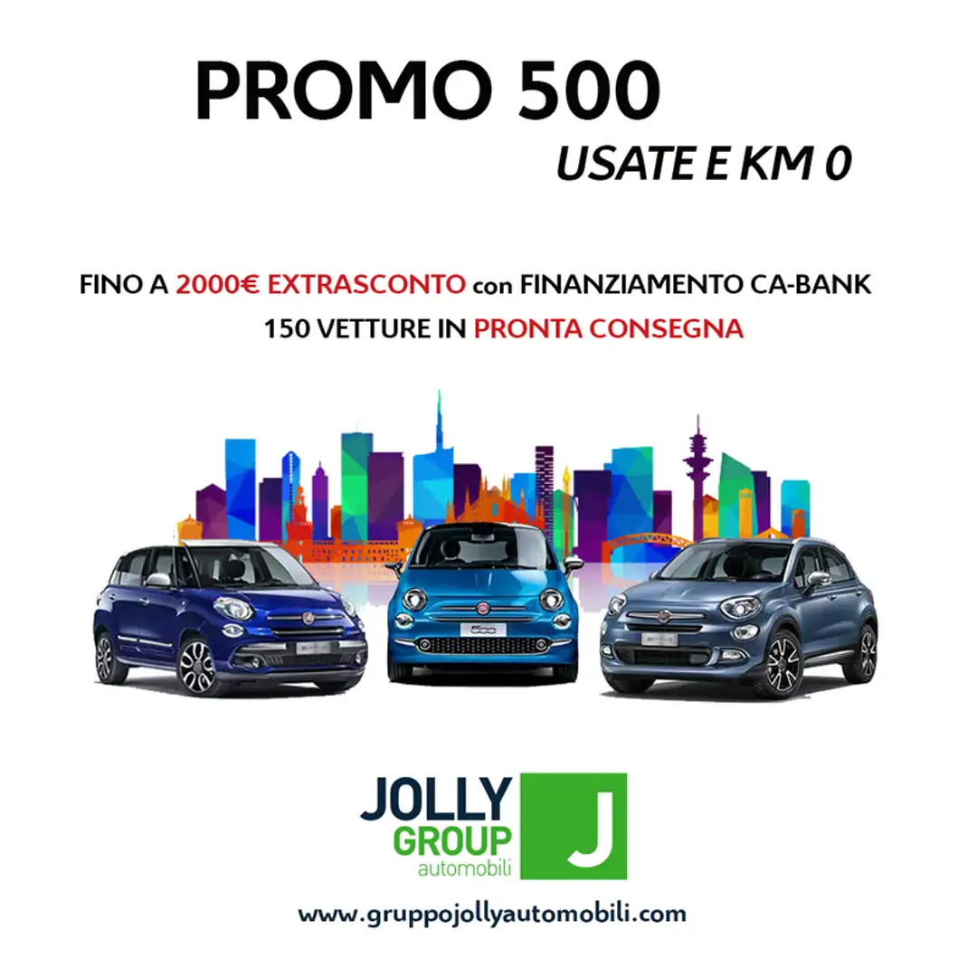 Fiat 500X 500 X  1.6 mjt Connect 130cv Blu/Azzurro - 2