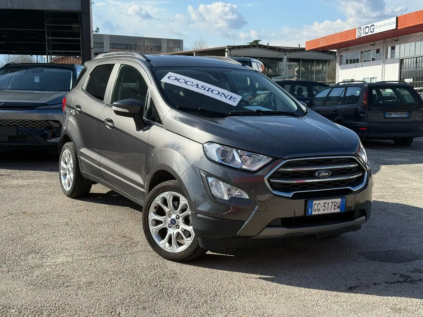 Ford EcoSport 1.0 ecoboost Titanium s&s 125cv my20.25 Grey - 1