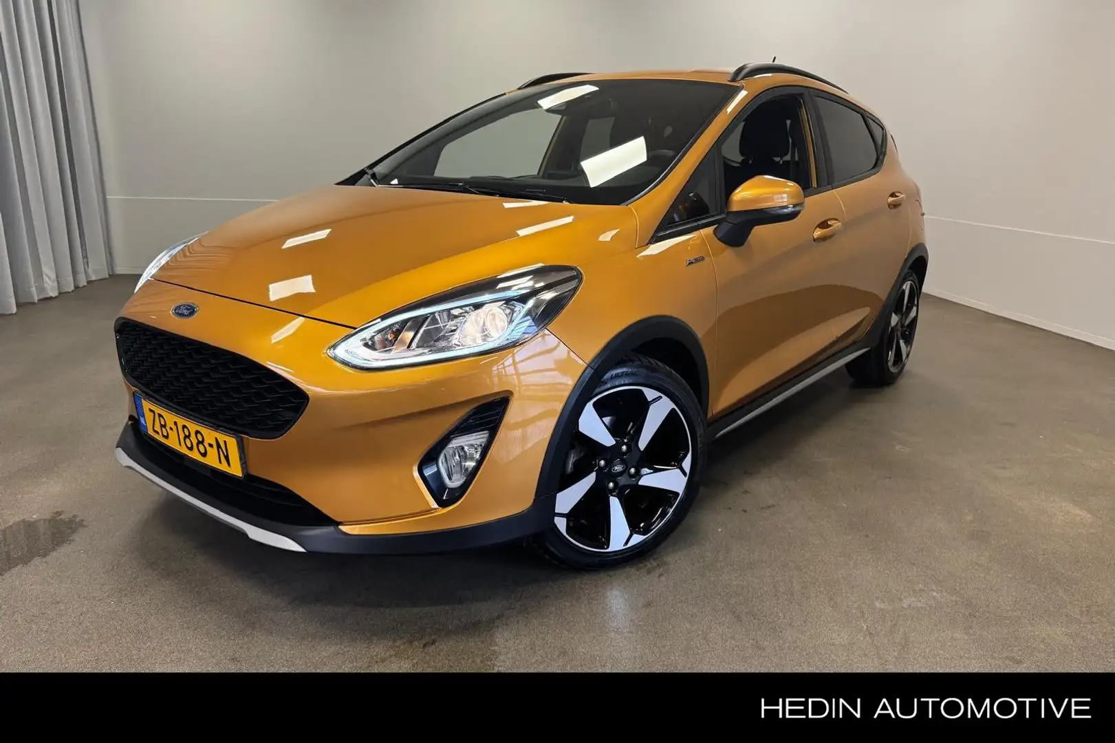 Ford Fiesta 1.0 EcoBoost Active Automaat | Adaptive Cruise | B Geel - 1