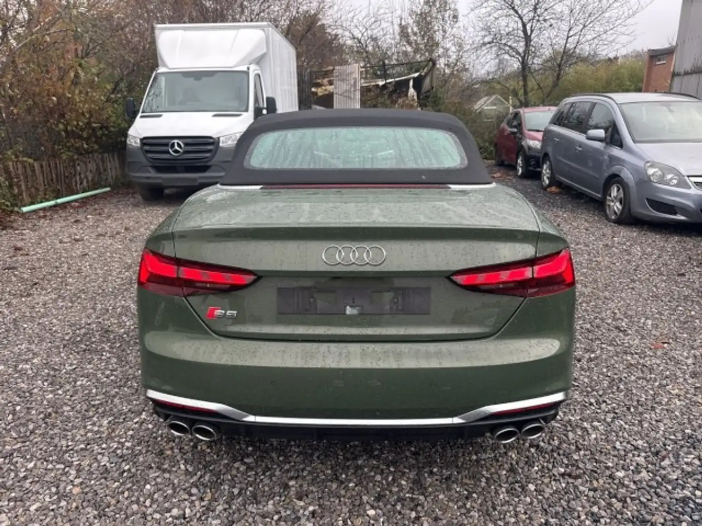 Audi S5 Cabriolet 3.0 TFSI quattro Klima Leder Grün - 2