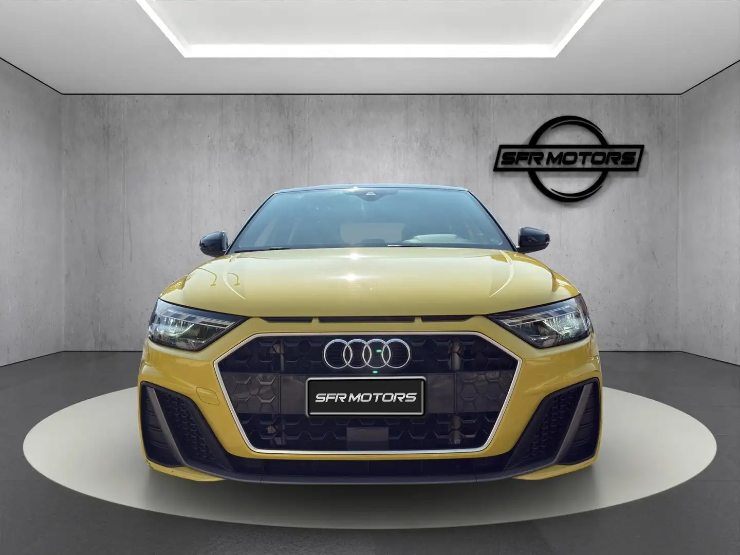 Audi A1 Sportback 35 TFSI S Line s-tronic - PROMO Jaune - 2