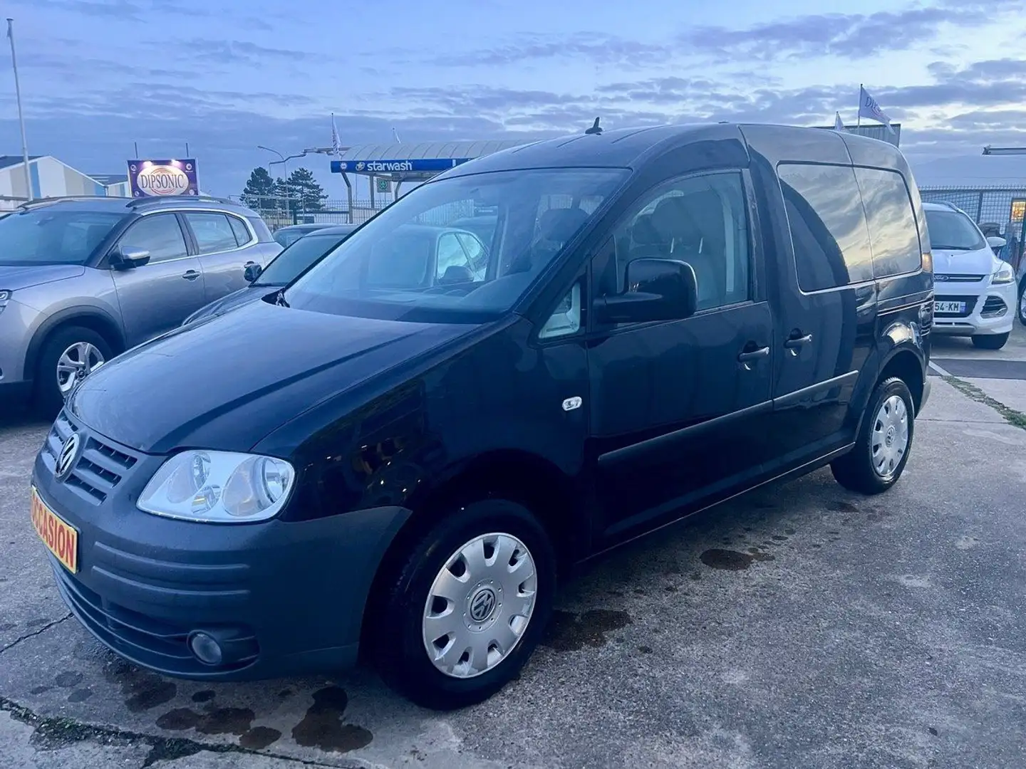 Volkswagen Caddy 1.9 TDI 105CH LIFE / DISTRI OK Negru - 2