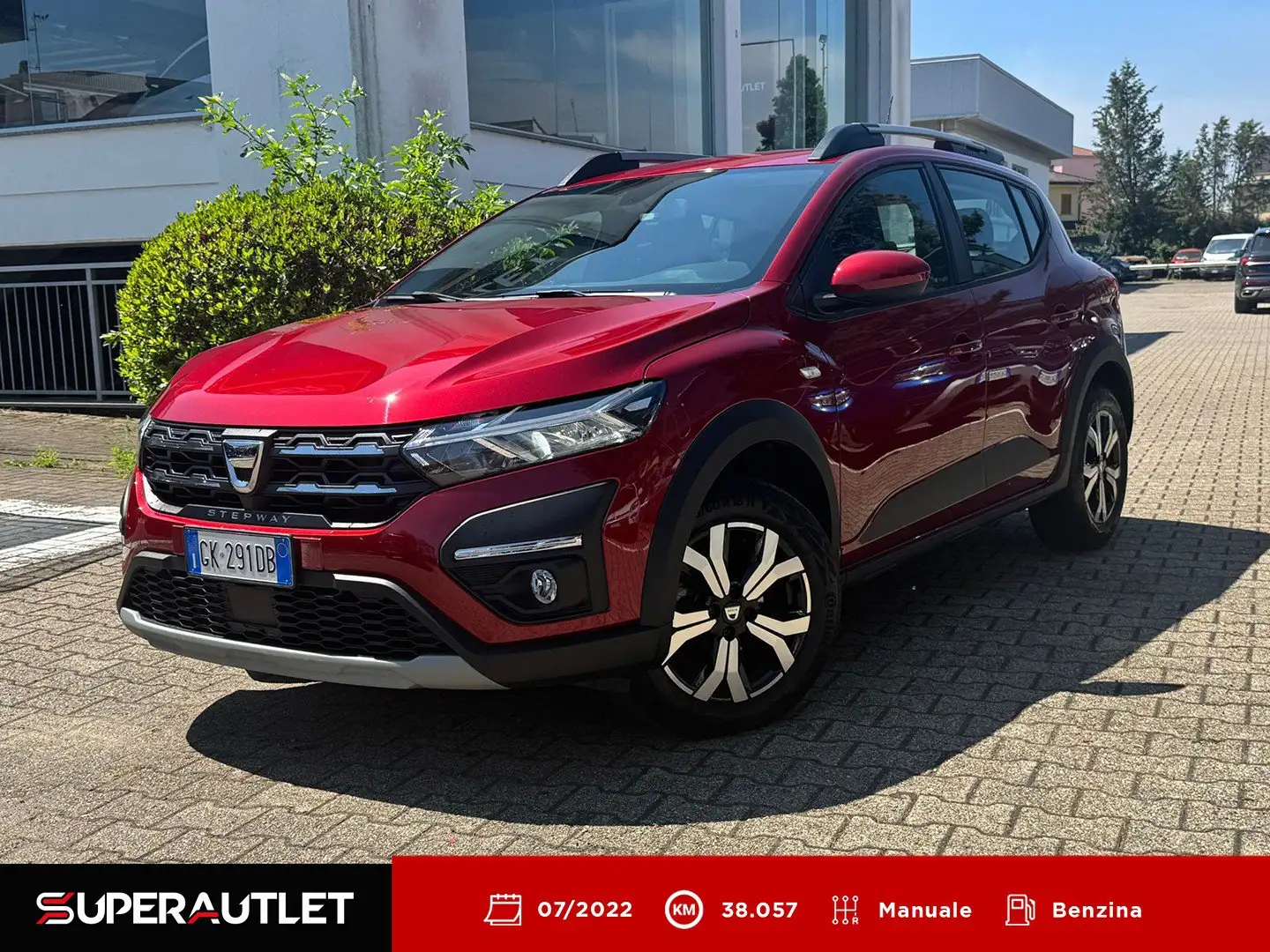 Dacia Sandero Stepway 1.0 TCe Comfort Rosso - 1