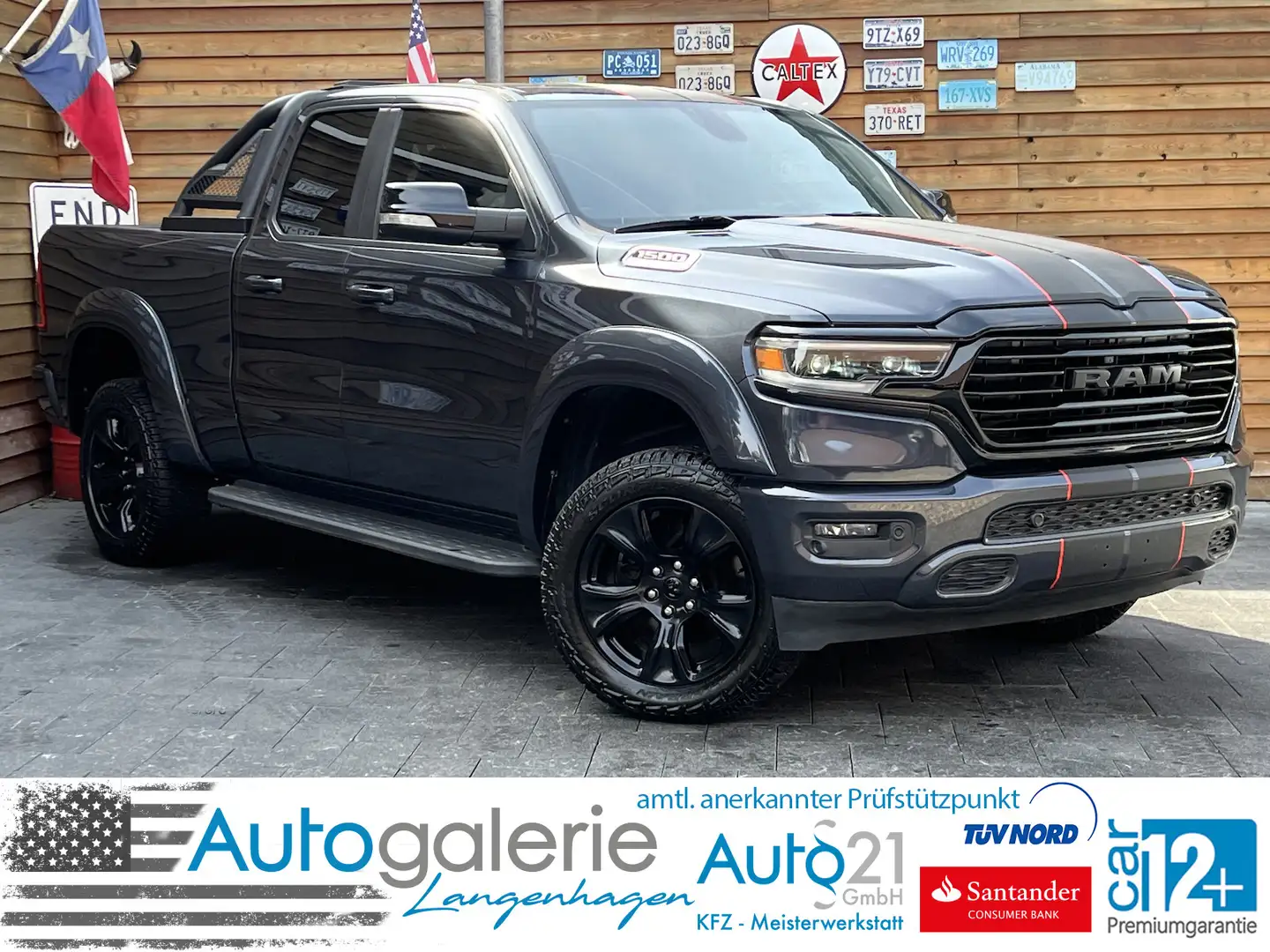 Dodge RAM 1500 OFFROAD 5,7L SHZ AHK CarPlay Rollbar Grijs - 1