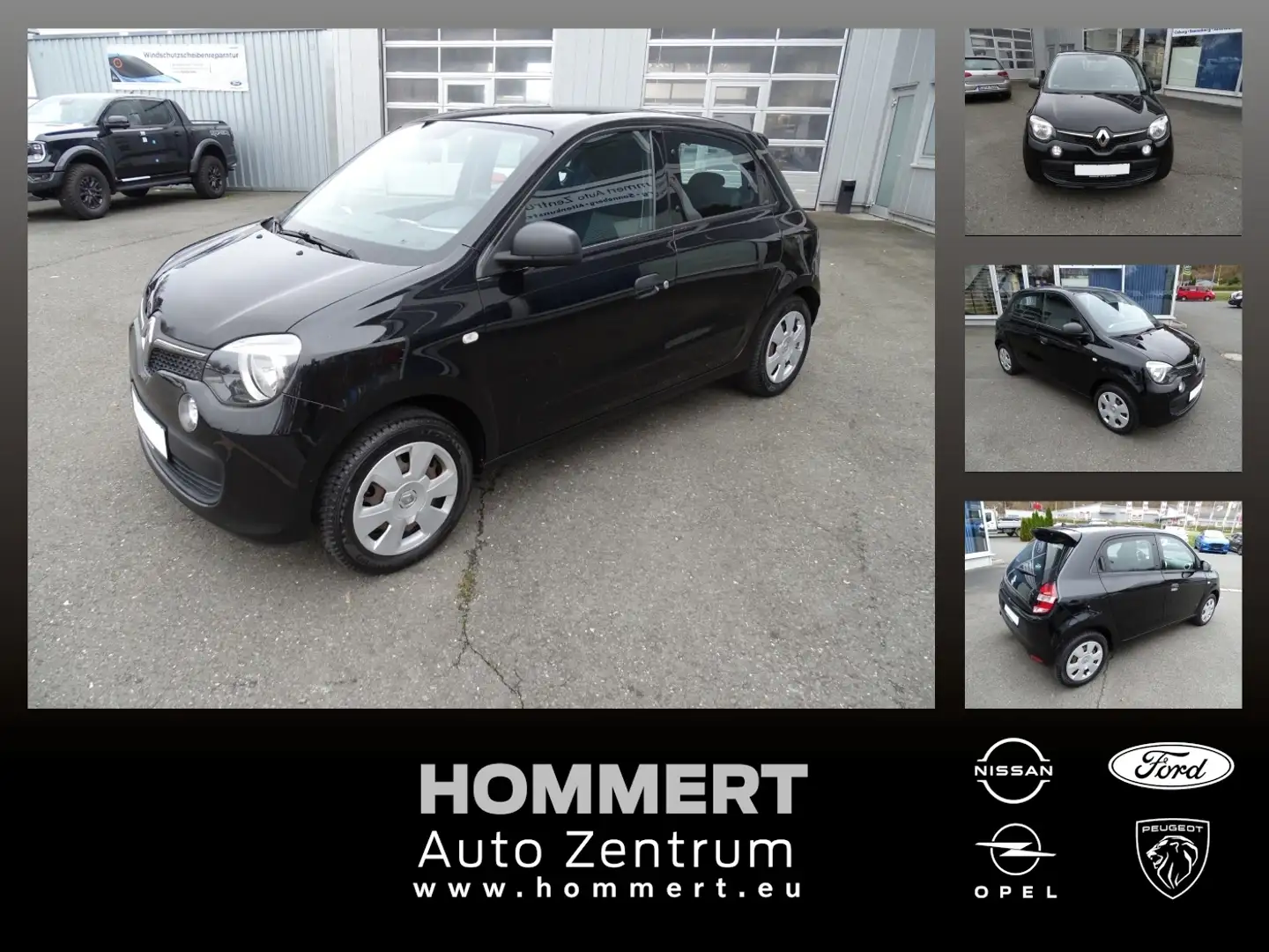 Renault Twingo 1.0 SCe 70 Expression ZV+Radio+ Nero - 1