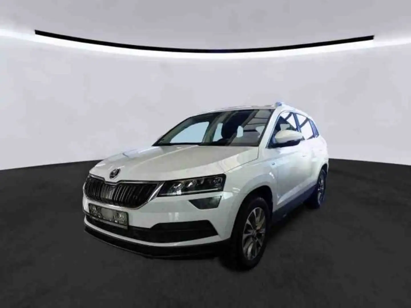 Skoda Karoq 2.0 TDI DSG 4x4 CLEVER LED+AHK+NAVI+2xSHZ Weiß - 2