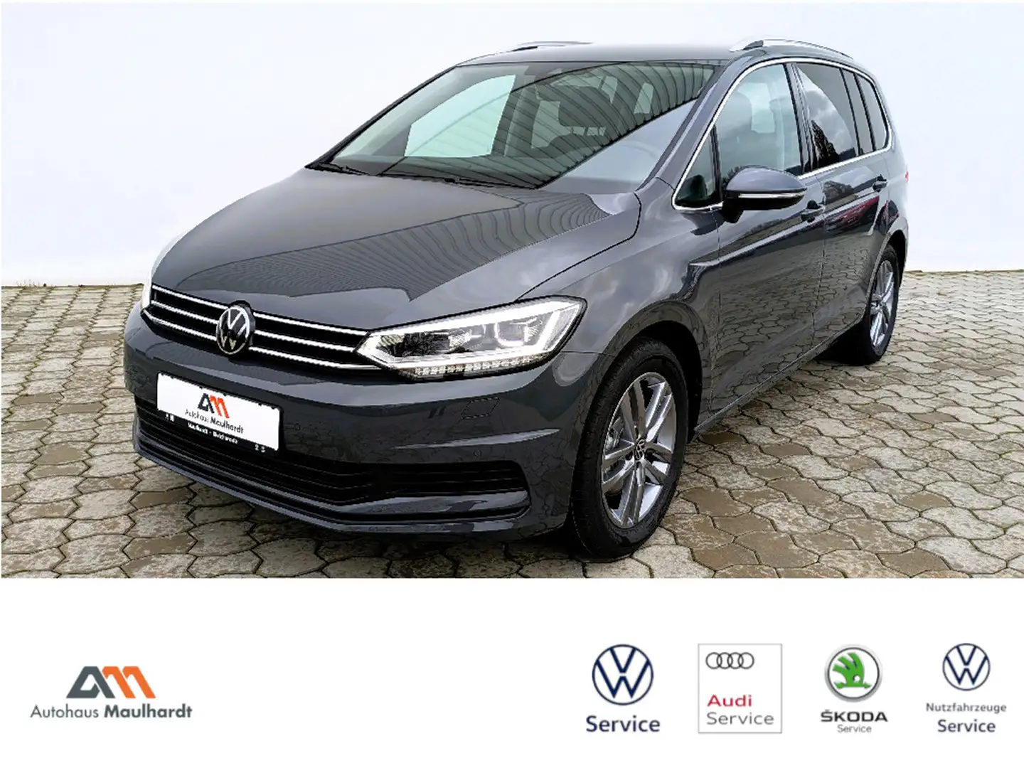 Volkswagen Touran Comfortline 1.5 TSi,DSG,el.Heckkl.,Kamera,7-Sitzer,Navi Gris - 1