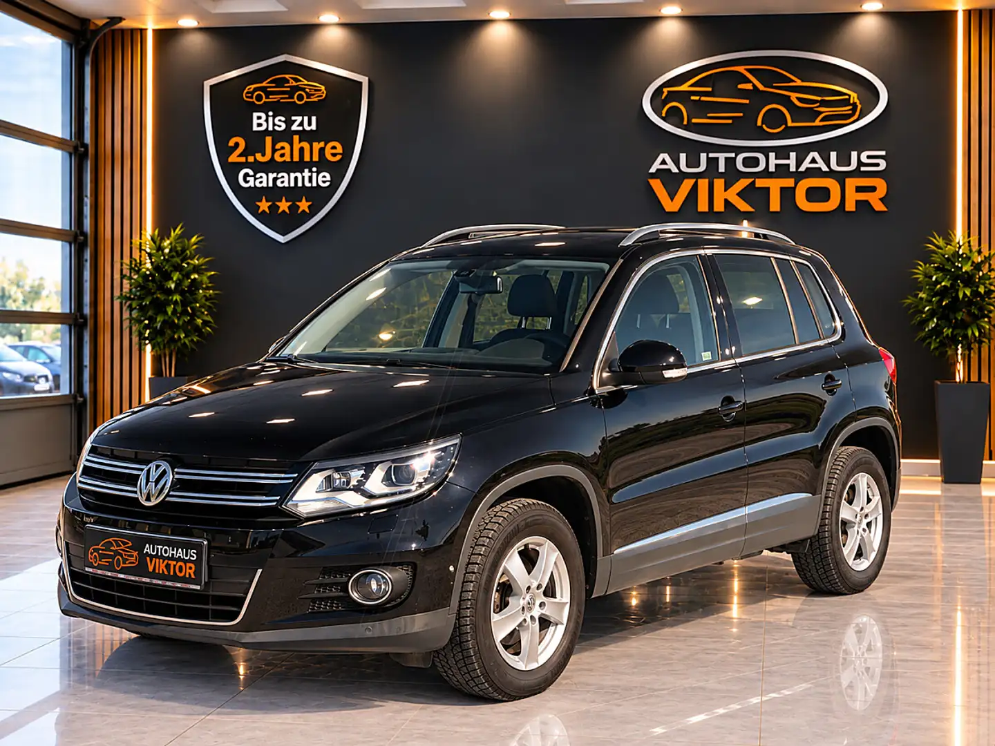 Volkswagen Tiguan Sport&Style 2.0 TDI 4Motion*Panorama | Bi-Xenon... Schwarz - 1