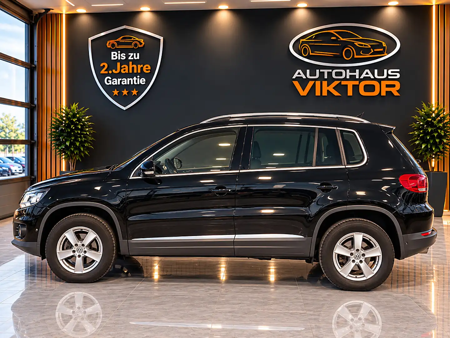 Volkswagen Tiguan Sport&Style 2.0 TDI 4Motion*Panorama | Bi-Xenon... Schwarz - 2