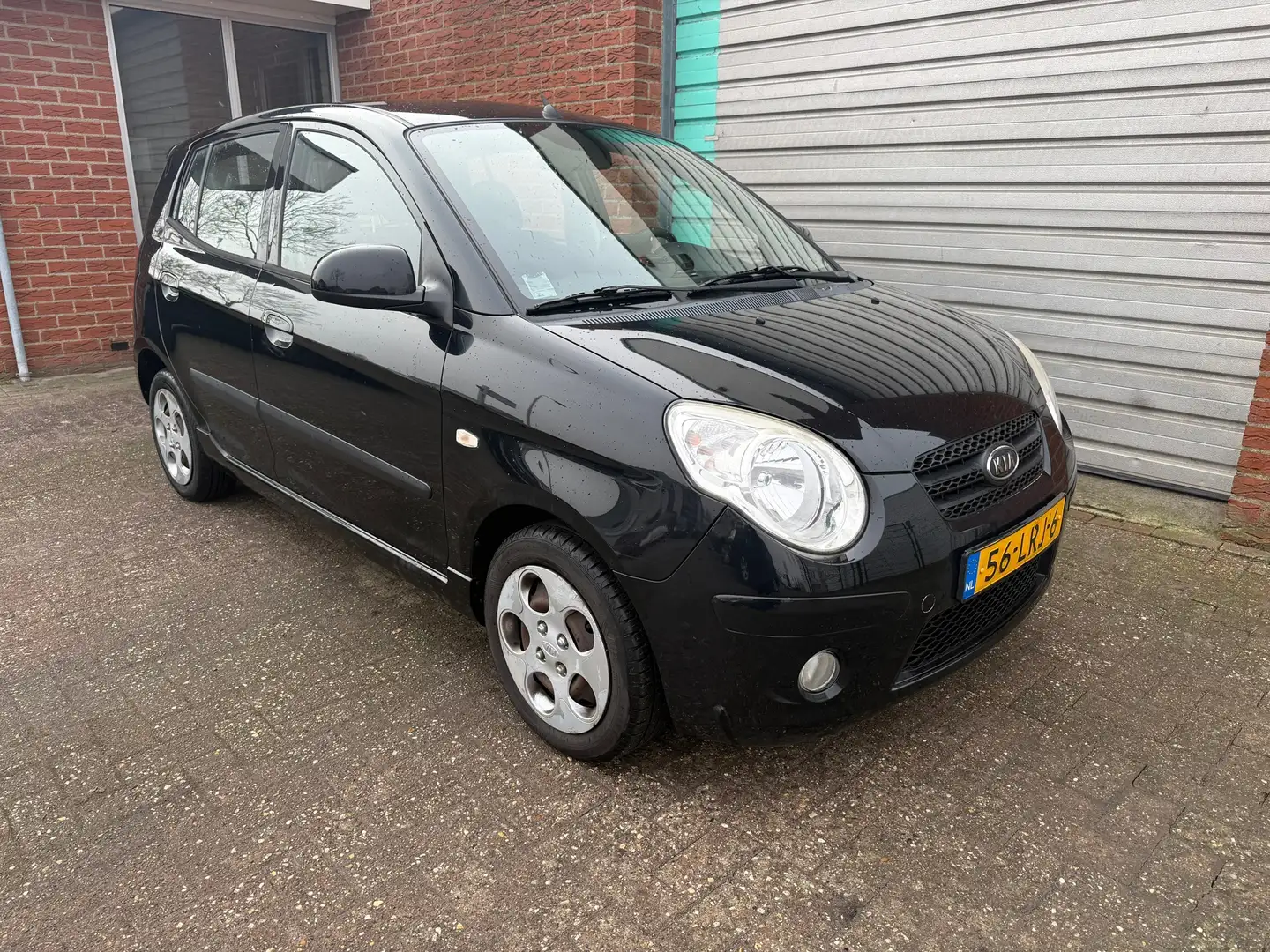 Kia Picanto 1.0 Seven 5-Drs Airco Bj:2010 NAP! Schwarz - 2